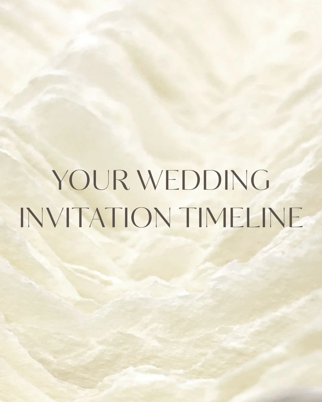 Fall 2027 brides, this one&rsquo;s for you 💌

One of the questions we hear most often from couples is: When should we actually start thinking about wedding stationery?

The short answer? Earlier than you might expect.

Swipe for the Soolip wedding s