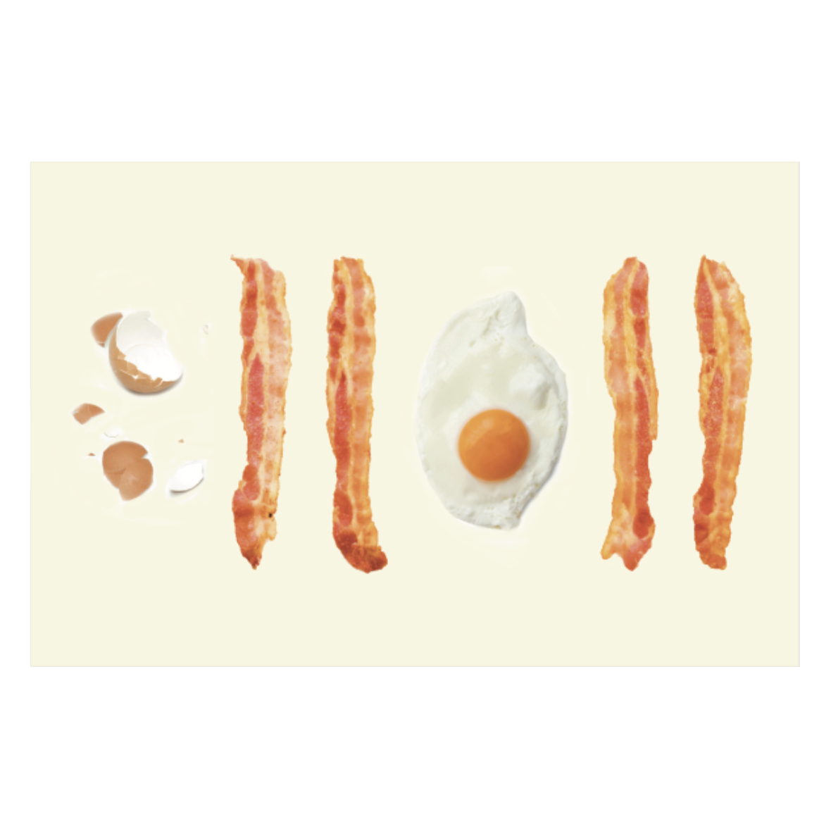 Paper Placemats - Bacon & Eggs