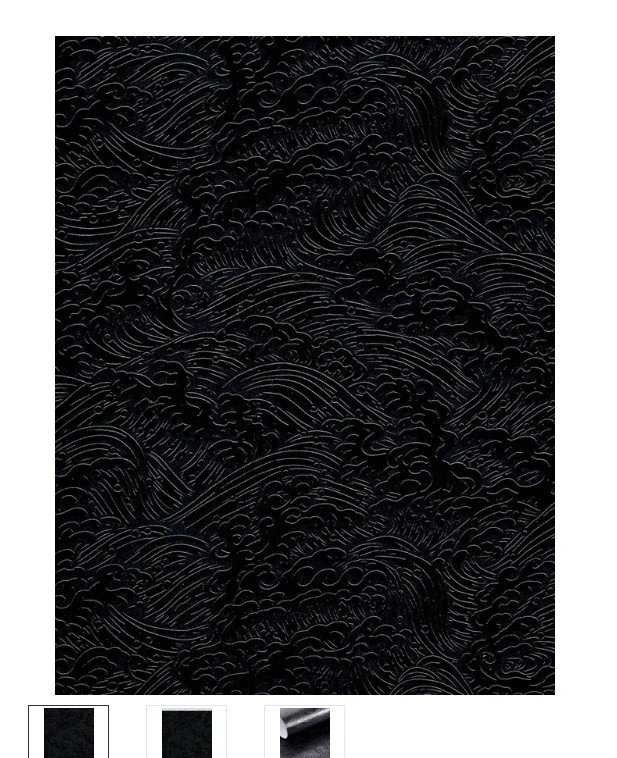 Japanese Lacquered Yuzen Paper