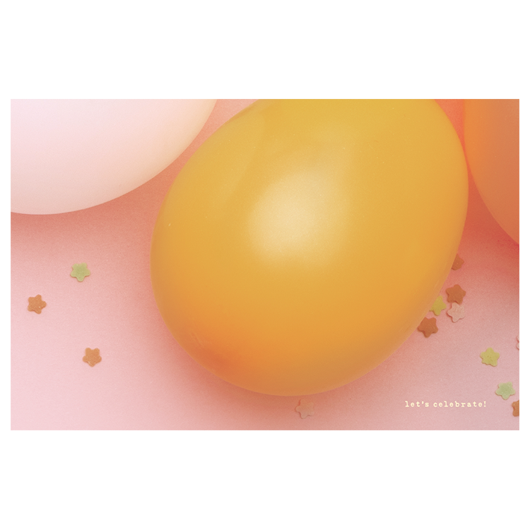 Paper Placemats - let's celebrate!