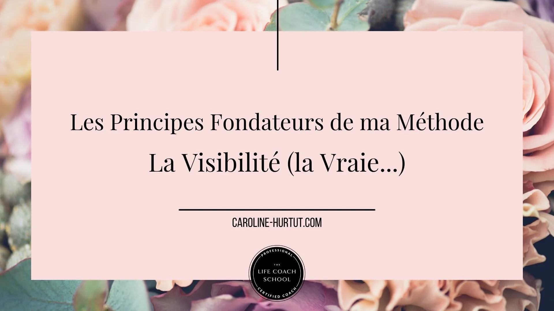 Les Principes Fondateurs de ma Méthode - La Visibilité