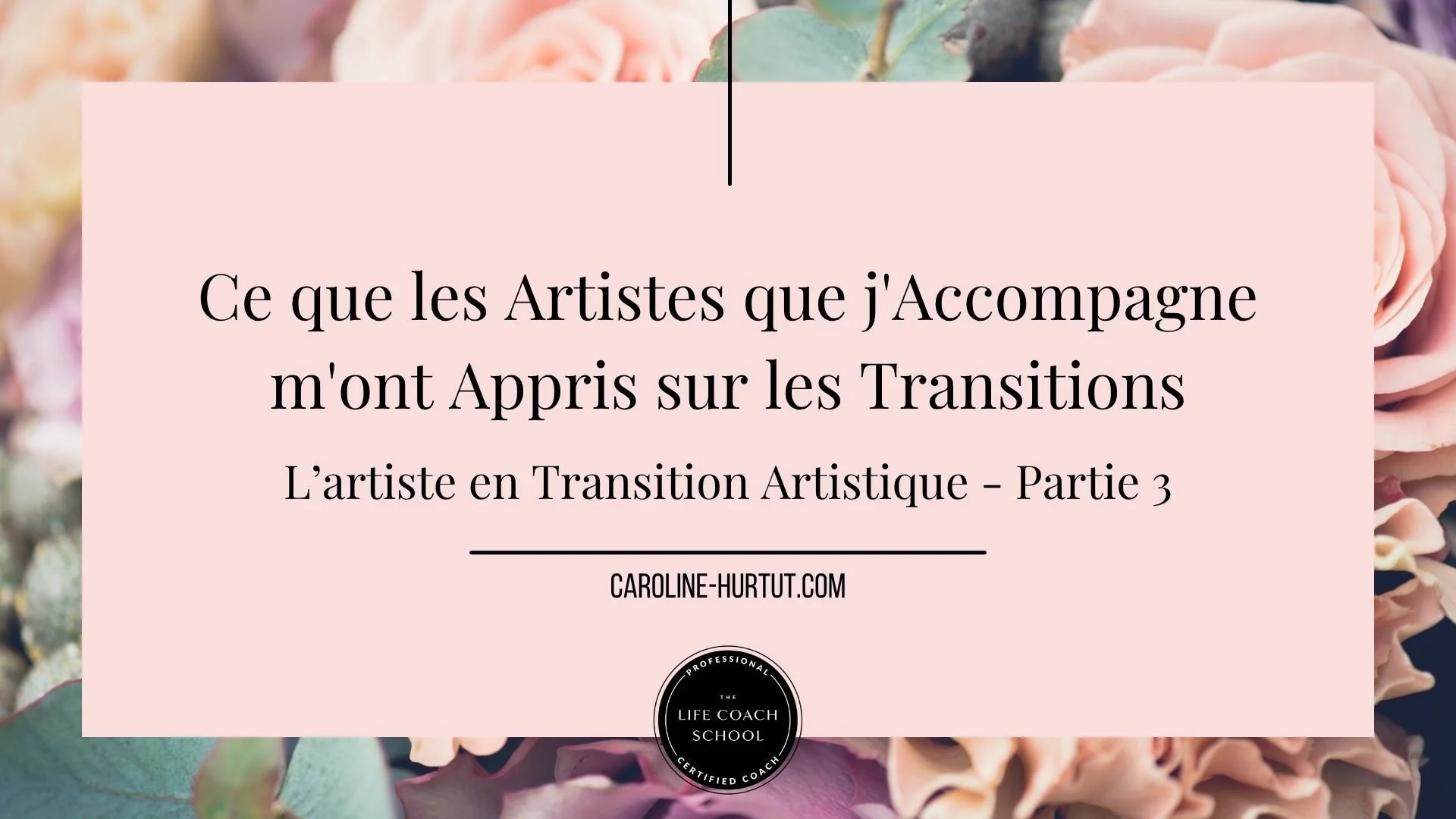 L’artiste en Transition Artistique Partie 3&nbsp;- Ce que les Artistes que j'Accompagne m'ont Appris sur les Transitions