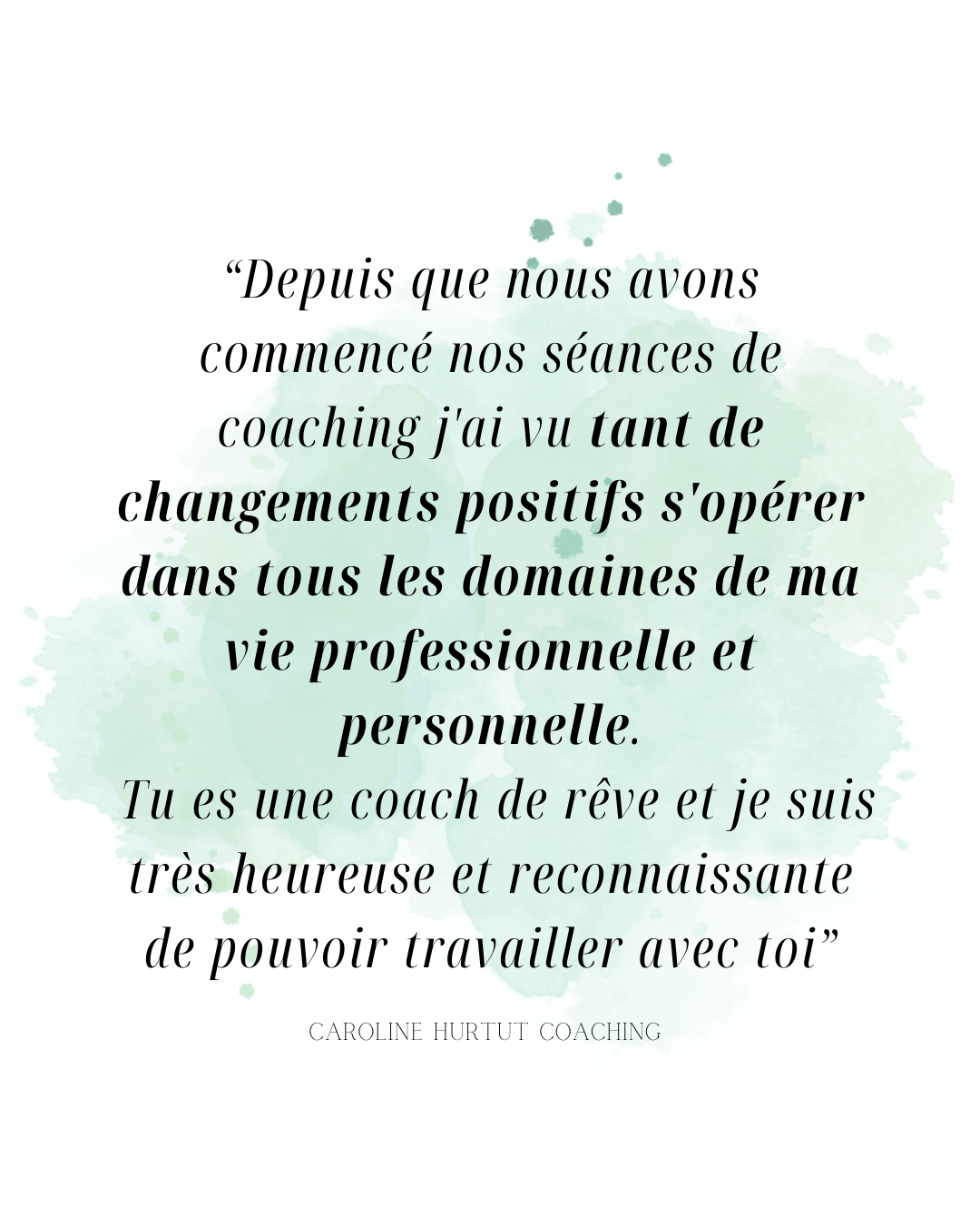 Artiste actrice coaching résultat