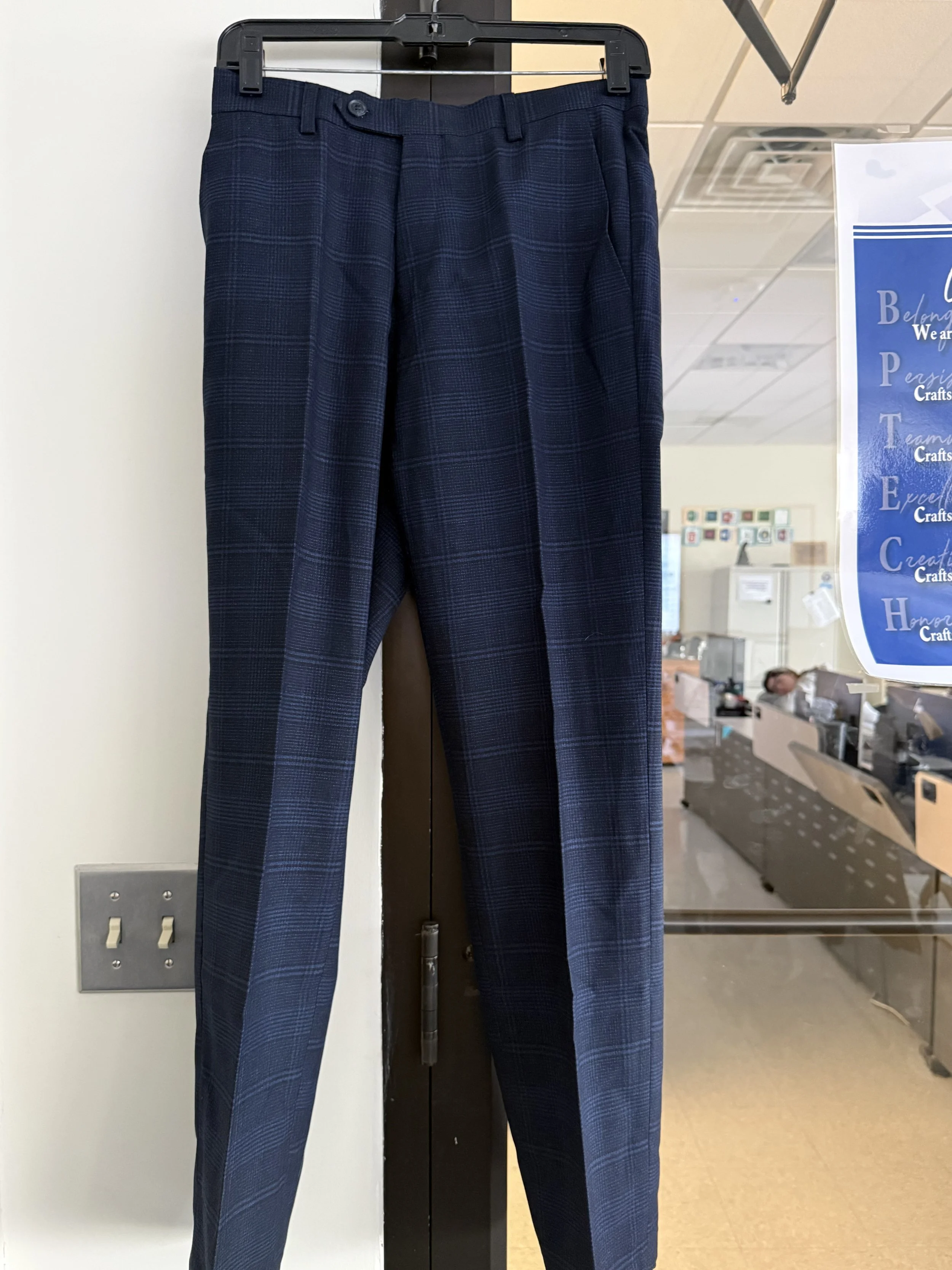 Men's Navy Dress Pants 36x30