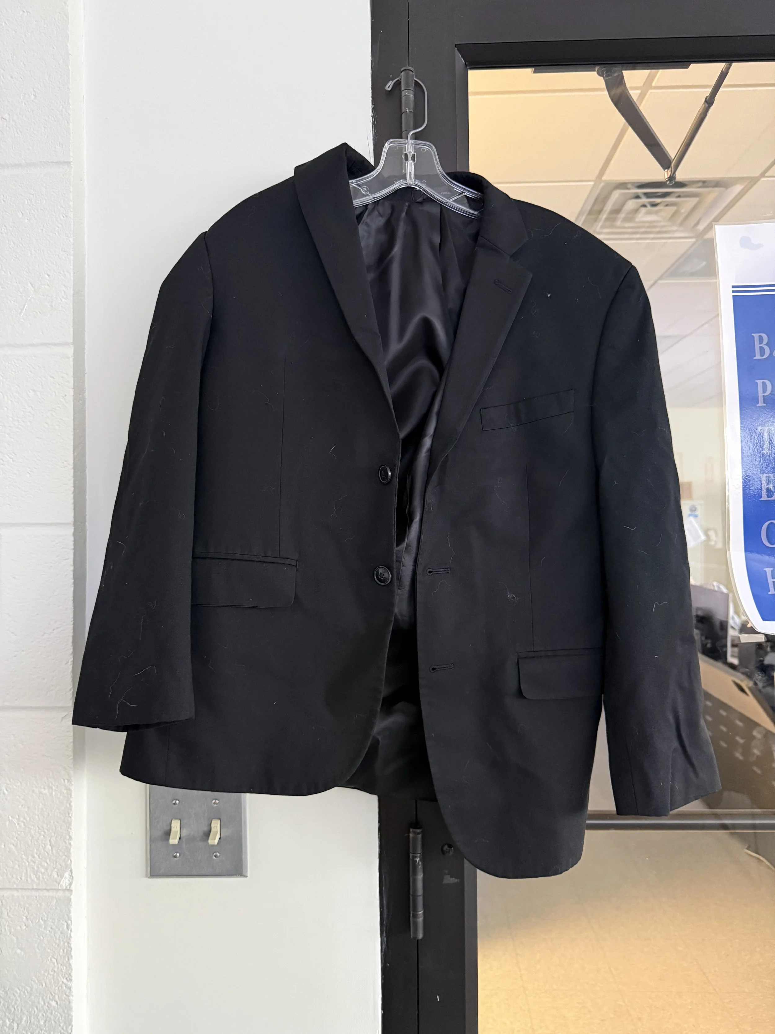 Black Men's Blazer Medium