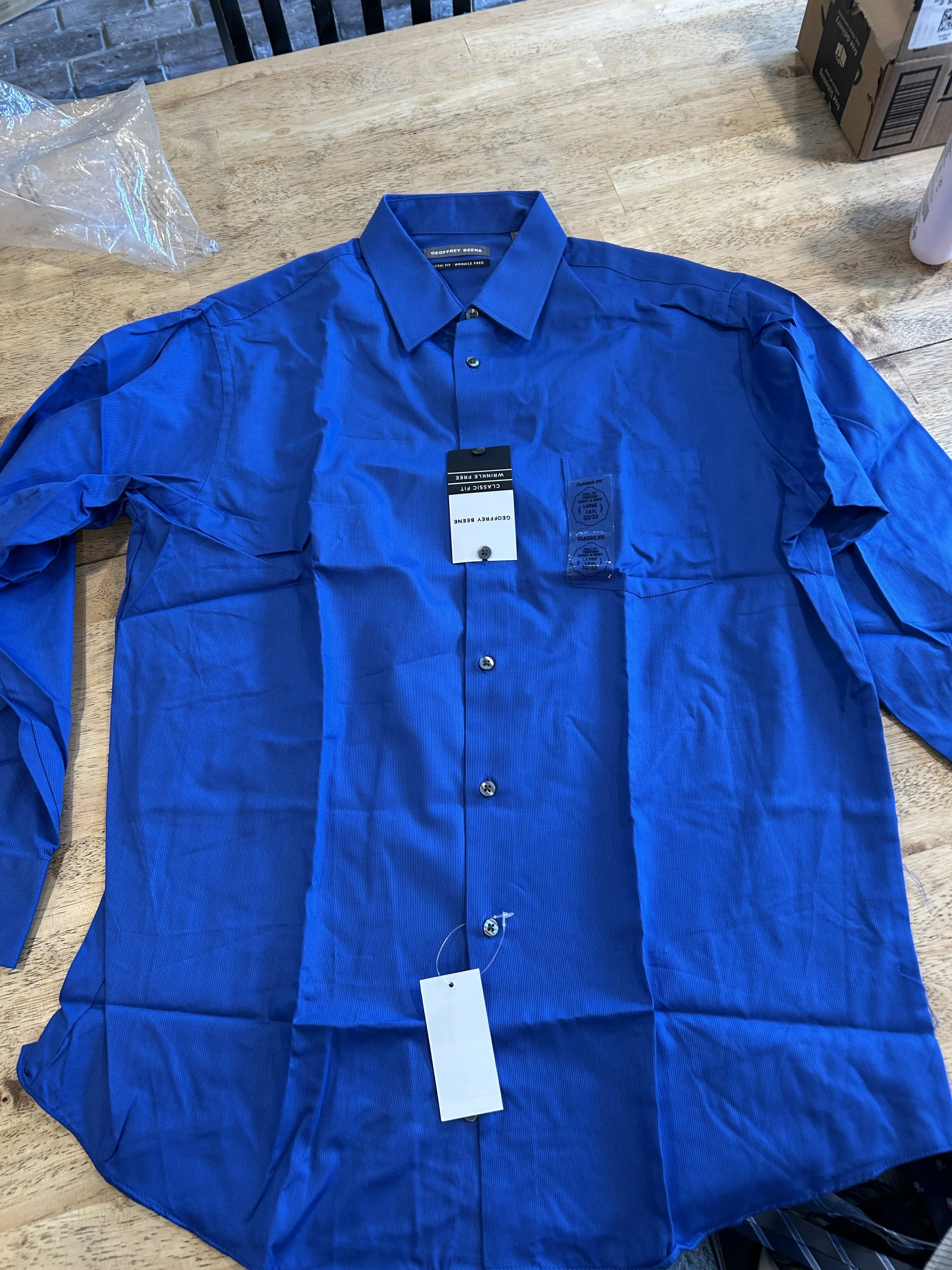 Men's Blue Shirt Large