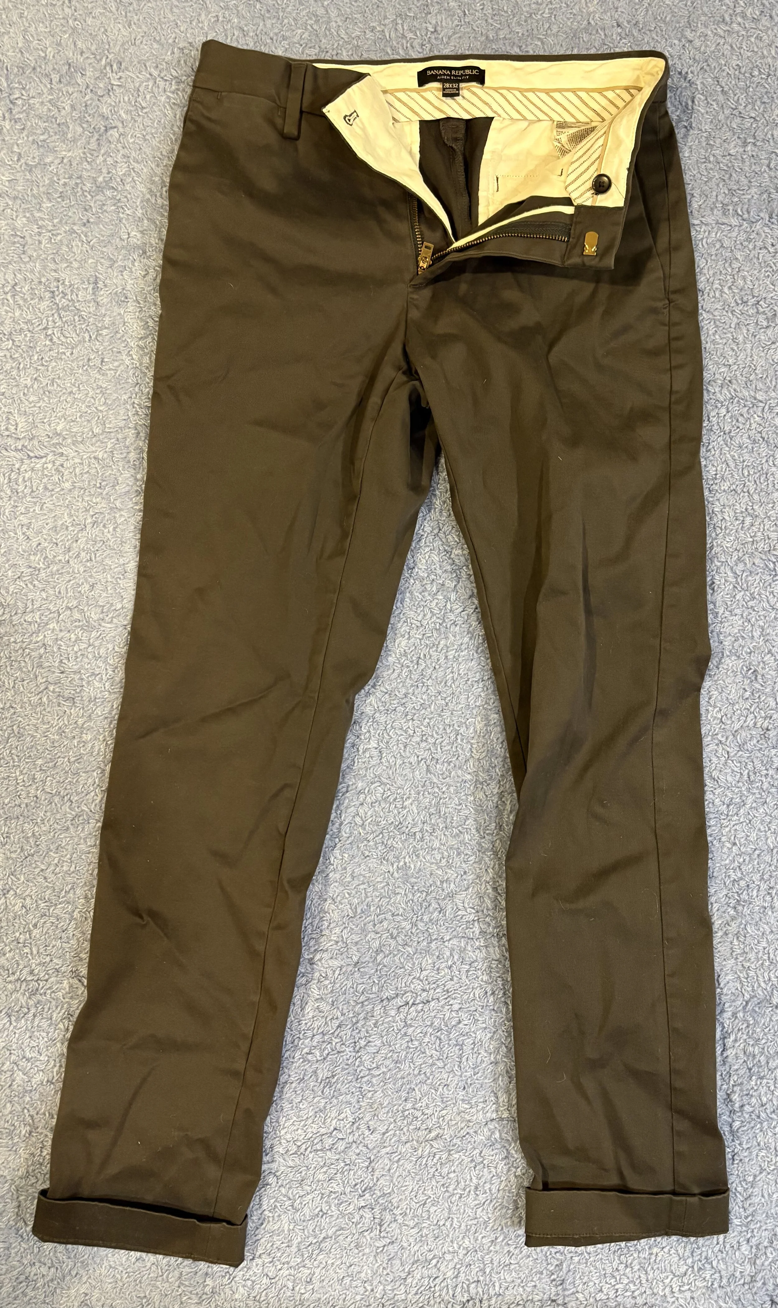 Men's Dark Grey Pants 28Wx30L