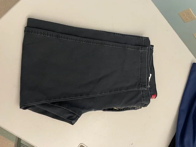 Men's Black Chino Pants 38Wx30L