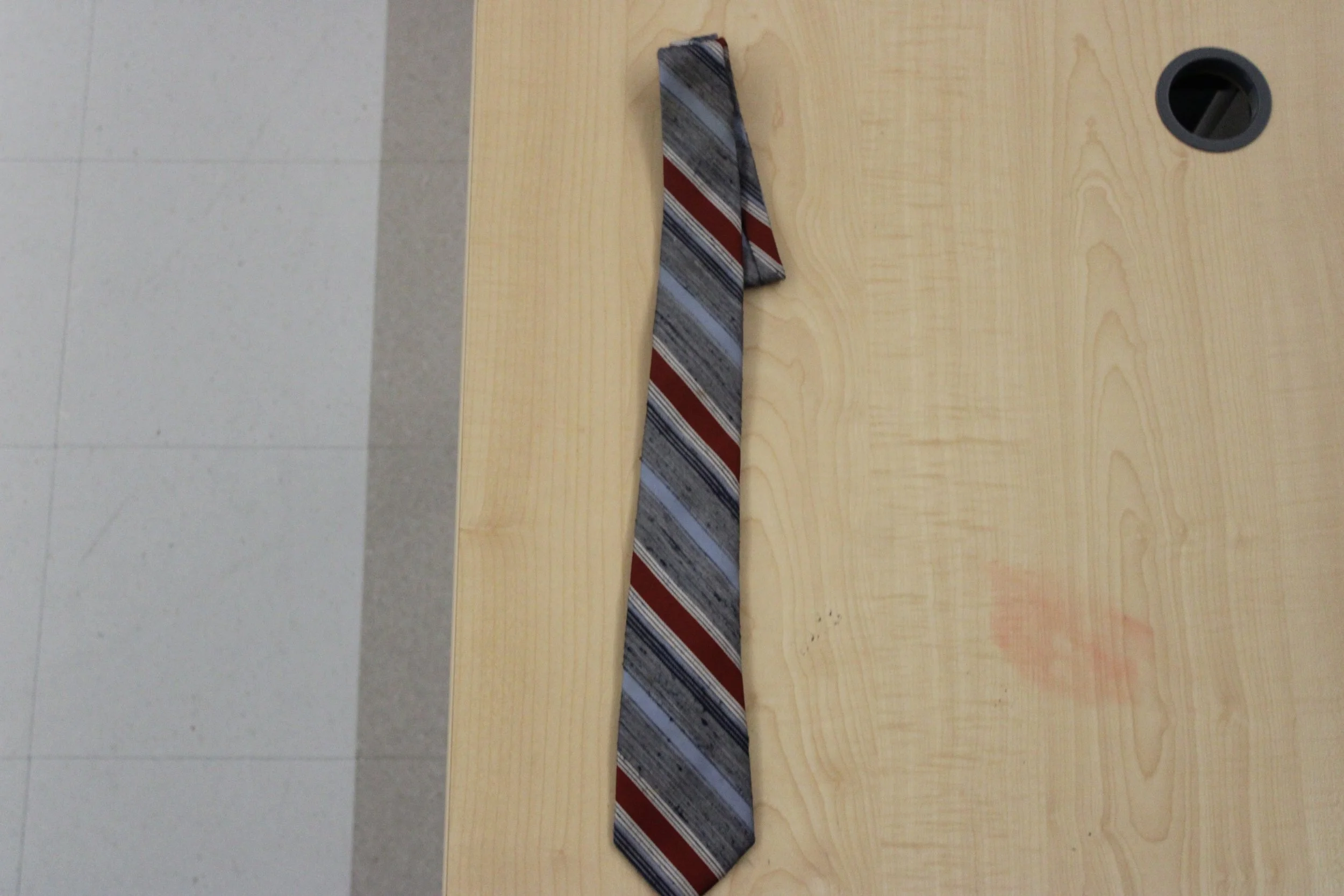Men's Striped Tie