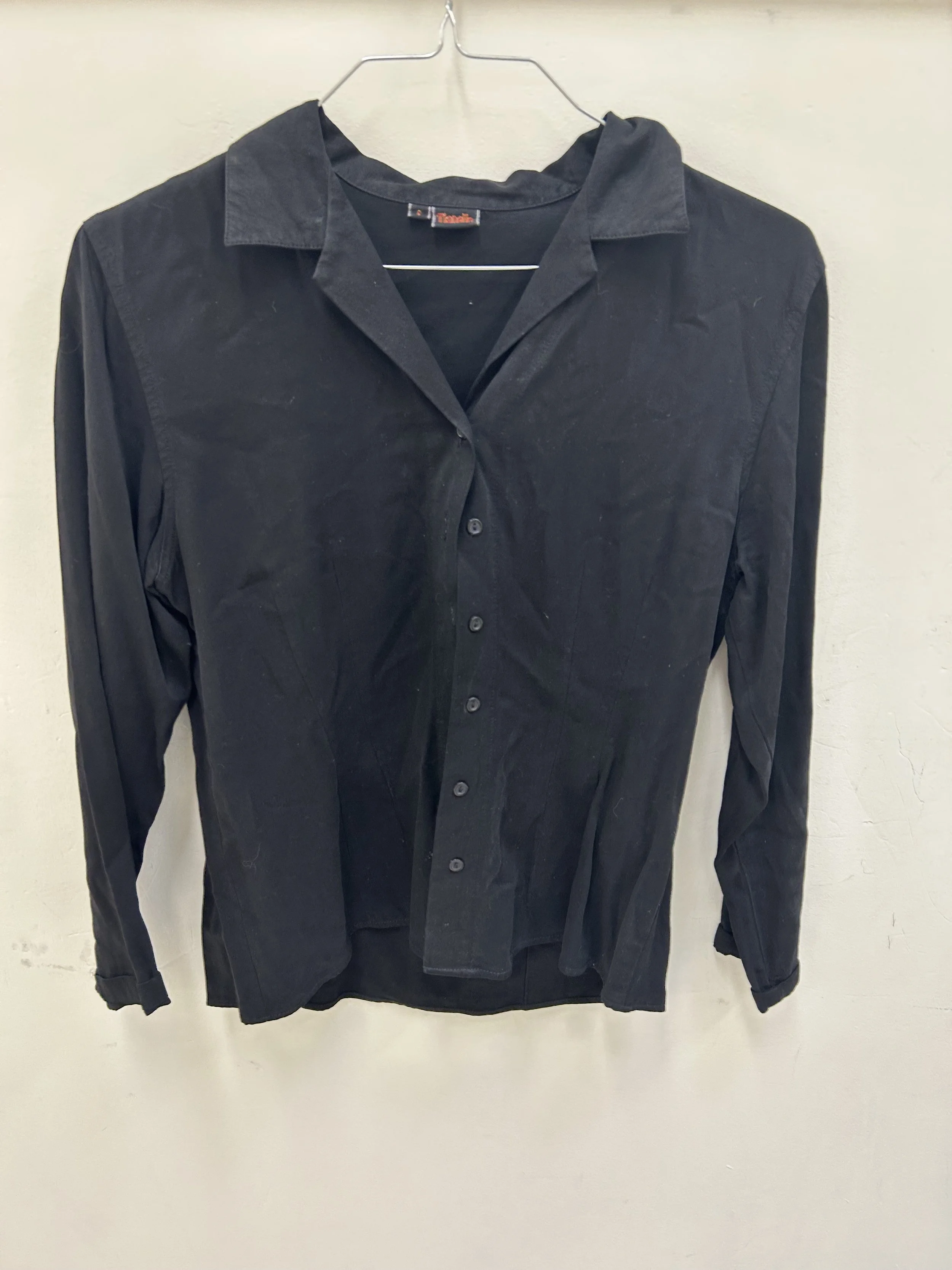 Women's Black Dress Shirt Small