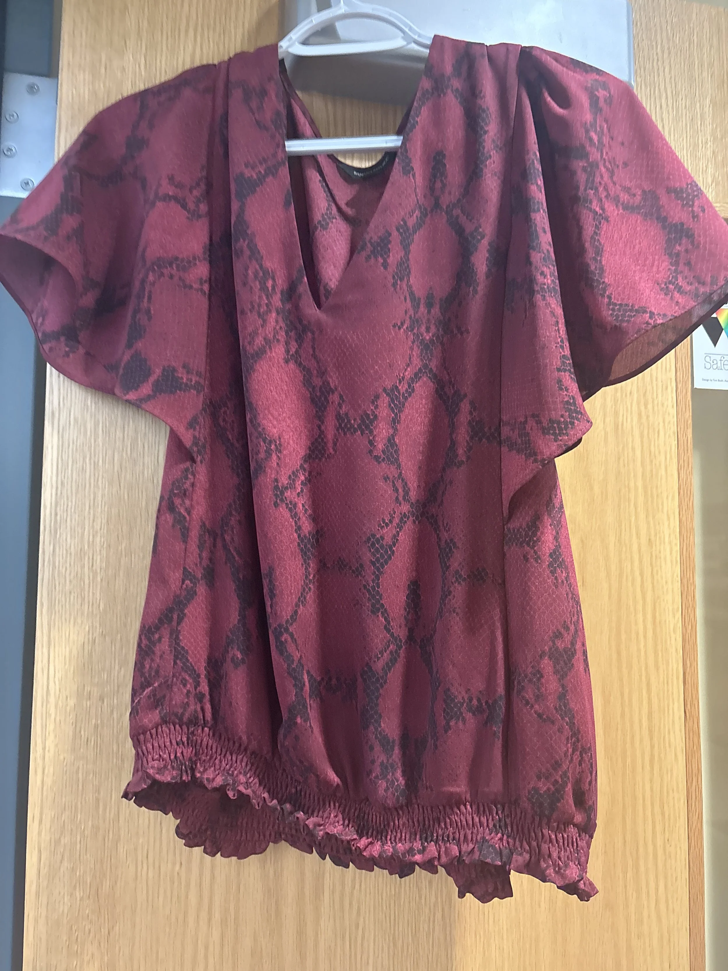 Women's Red Shirt Medium