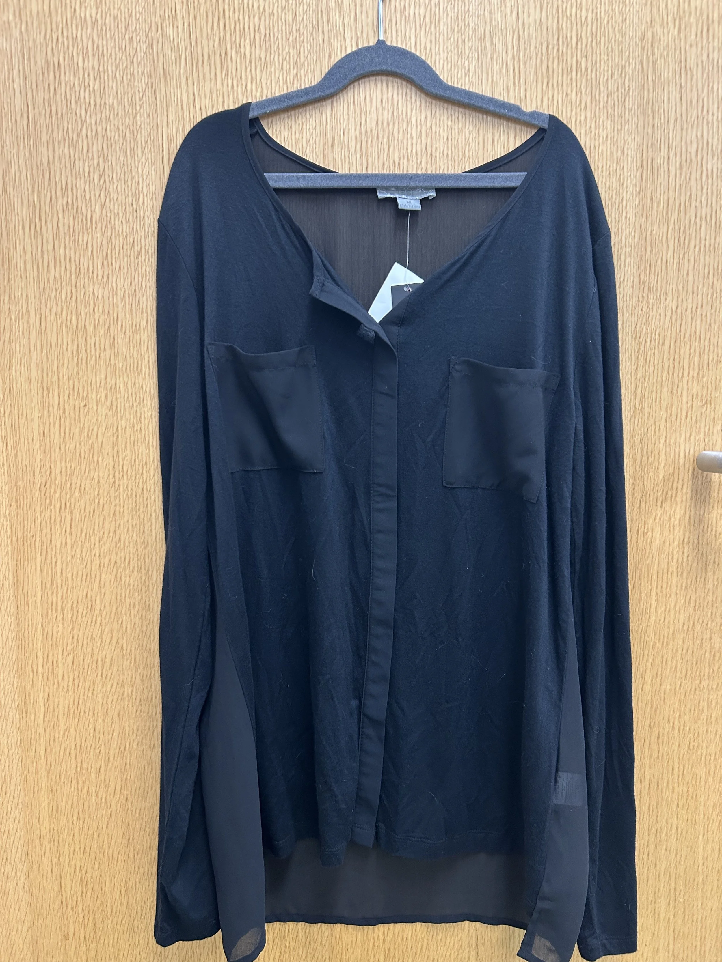 Women's Black Blouse Medium