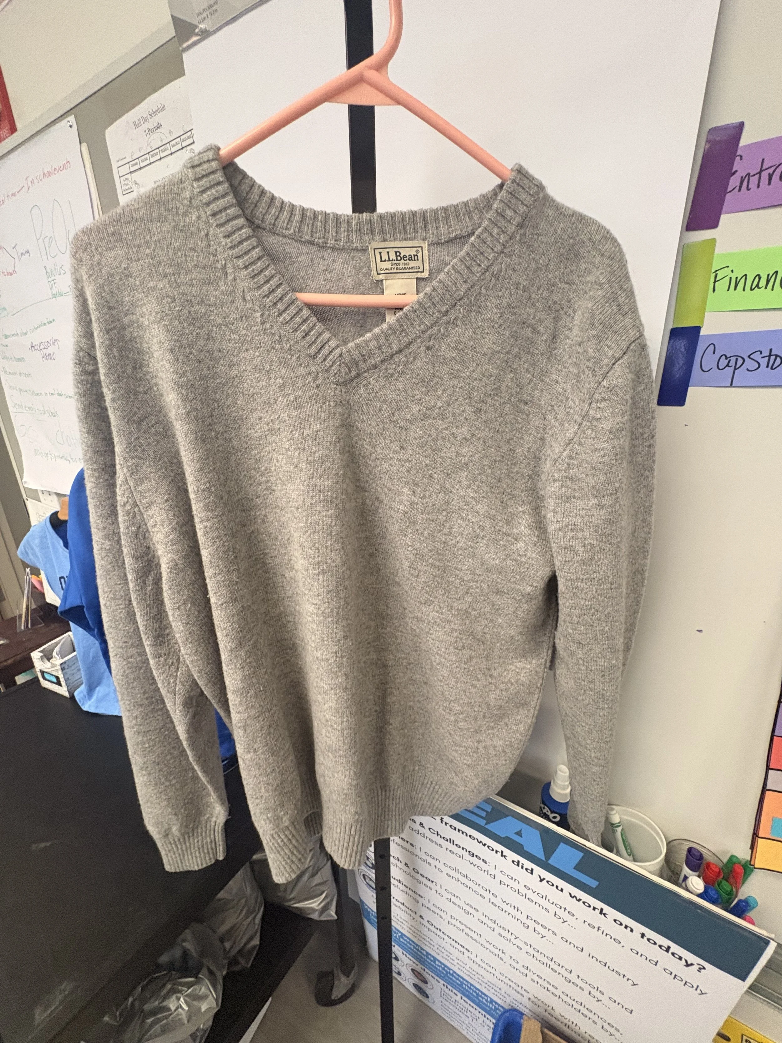 Women's Grey Sweater Extra-Small