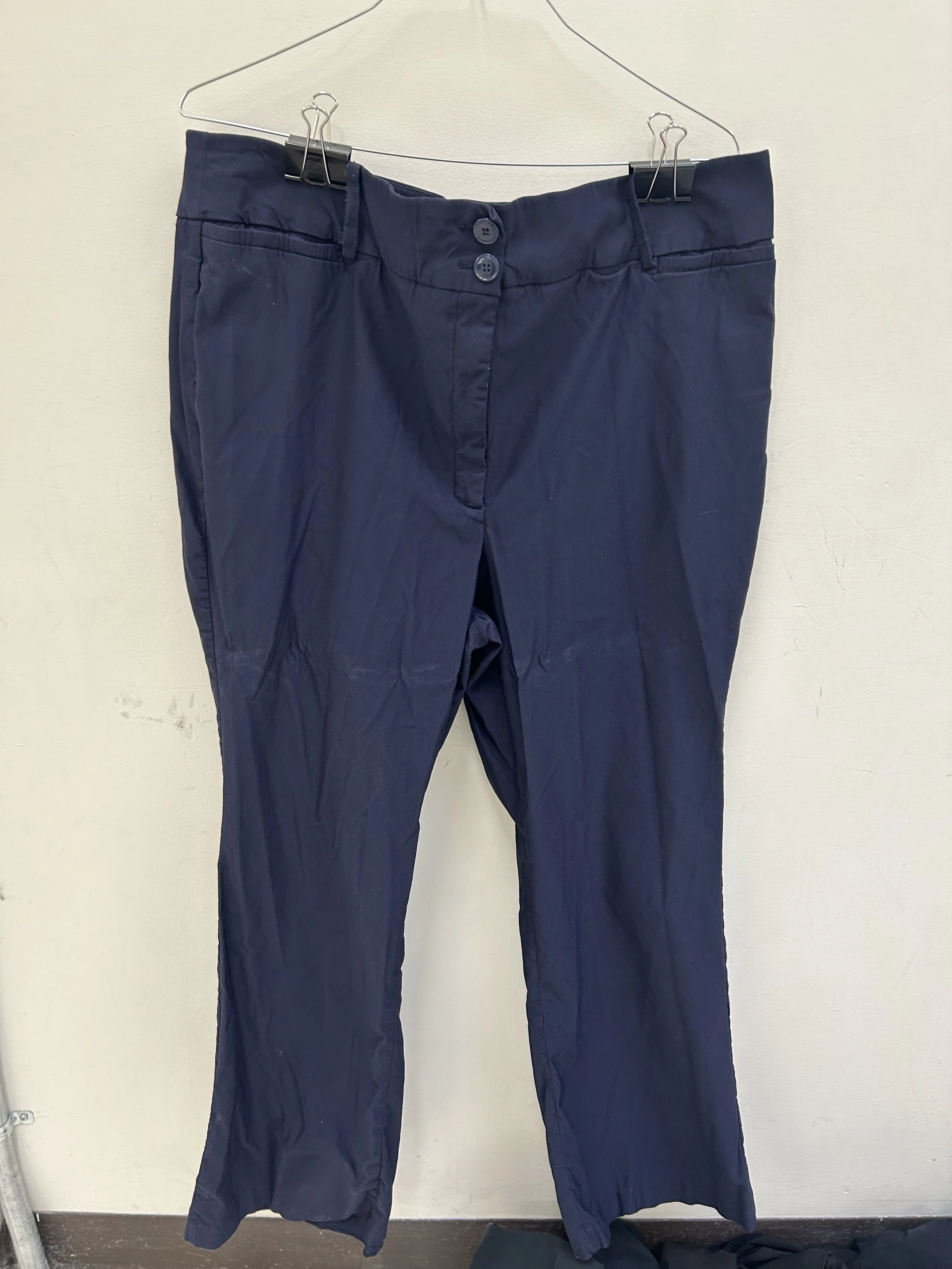 Women's Navy Pants Size 22