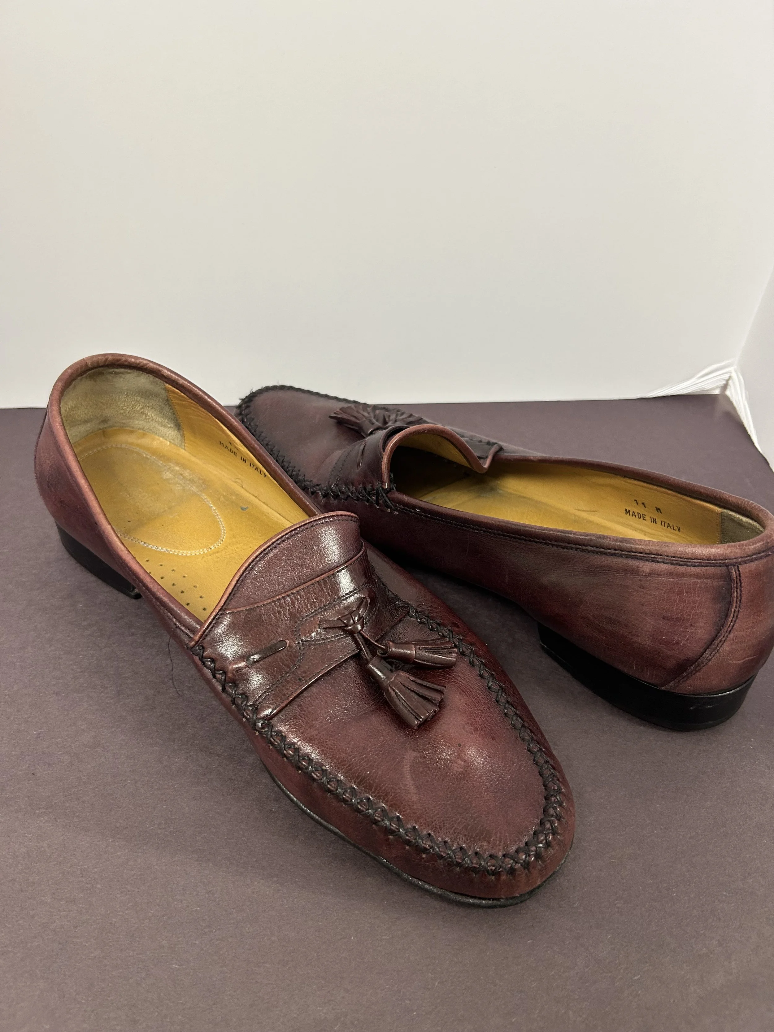 Men's Brown Loafers Size 11