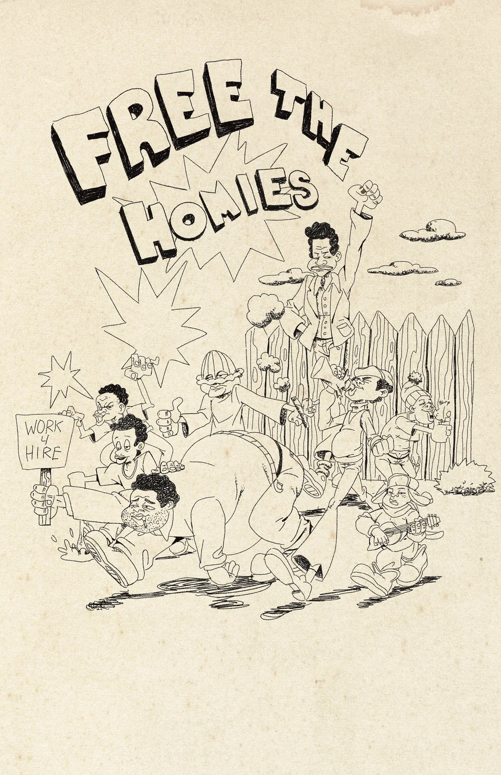 FREE THE HOMIES” — artbyfitz.org