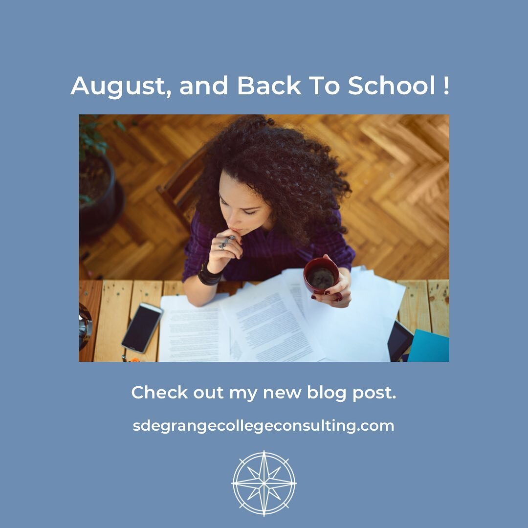 Looking forward to the new school year and college application season.
#collegeadvising #collegeadmissions #endofsummer #backtoschool