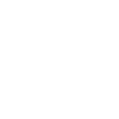 Logo de la marque HOKA en blanc sur fond noir.