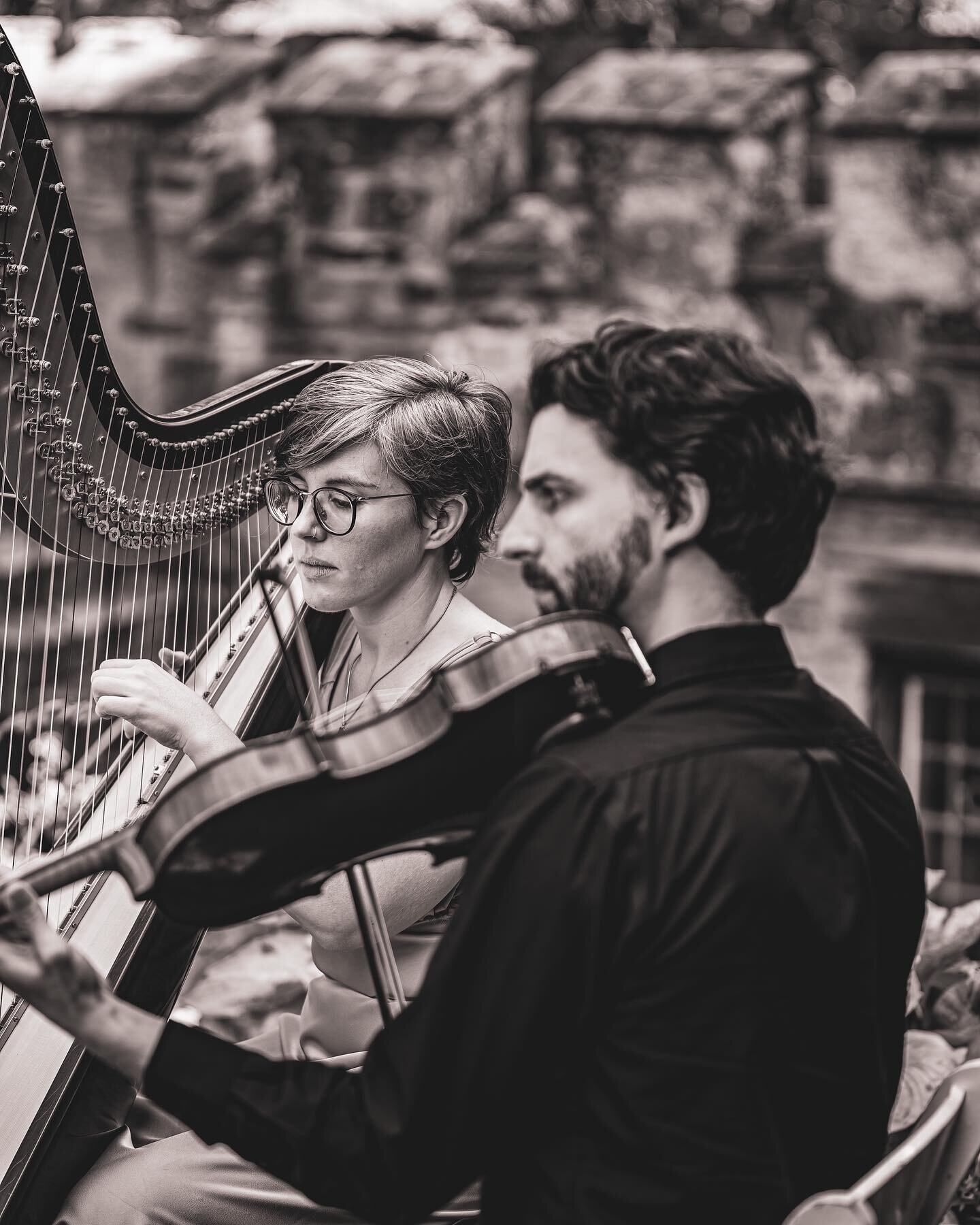 Looking forward to being back @cloisterscastle later this month and enjoying autumn in the garden 🍂 

Happy almost 2 month anniversary to Katelyn &amp; Zach! Playing &lsquo;Avatar&rsquo;s Love&rsquo; for your bridal march was a highlight of this wed