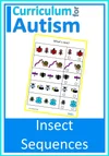 Autism Speech & Language Positional Words Picture Clip Cards Special Ed ...