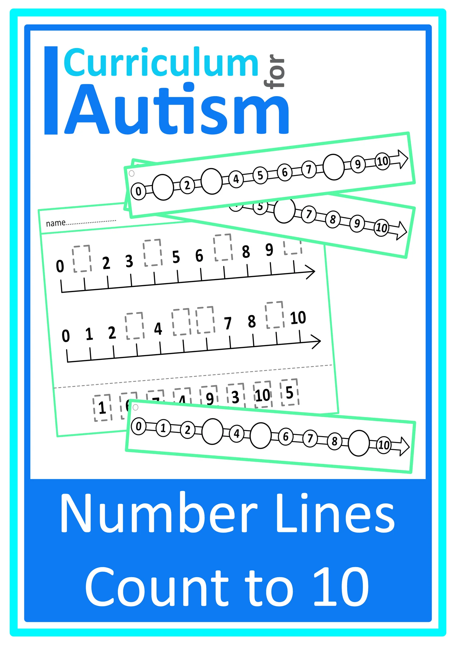 Transitivity Aba Using Numbers Transportation Count 1-10 Autism Special Education Kindergarten ...