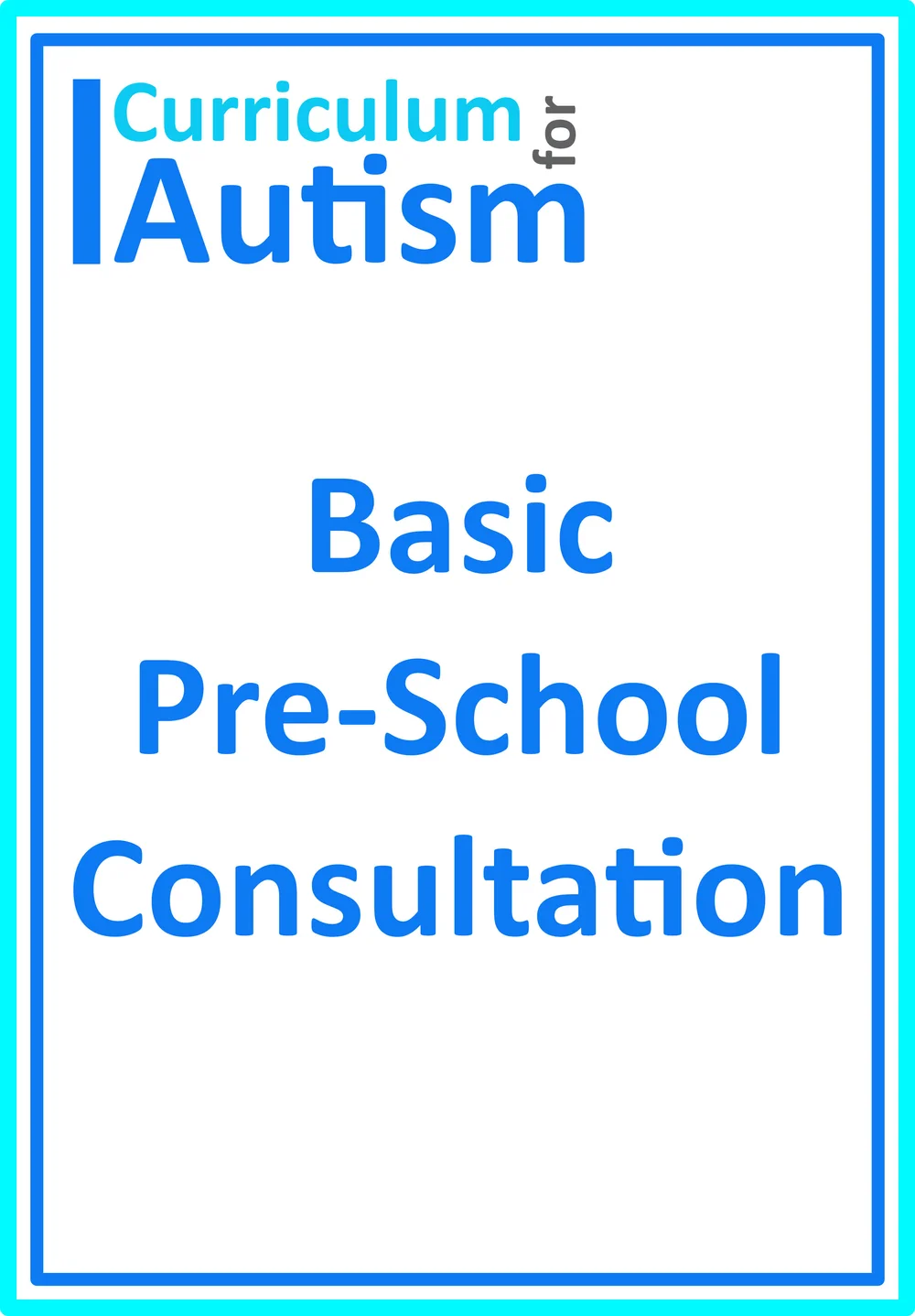 Autism Parent Online Consultations for speech, sensory, life skills,  homeschool advice & support — Curriculum For Autism