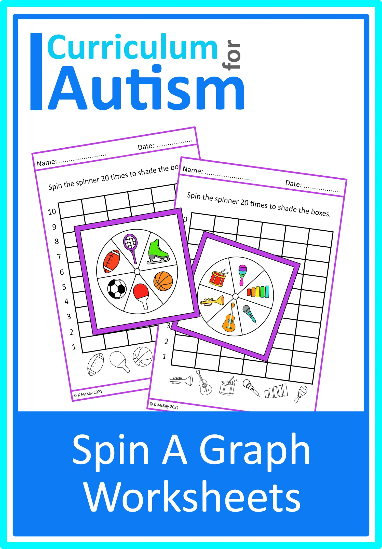 Bar Graph & Pictograph Worksheets Autism Special Education Resource ...