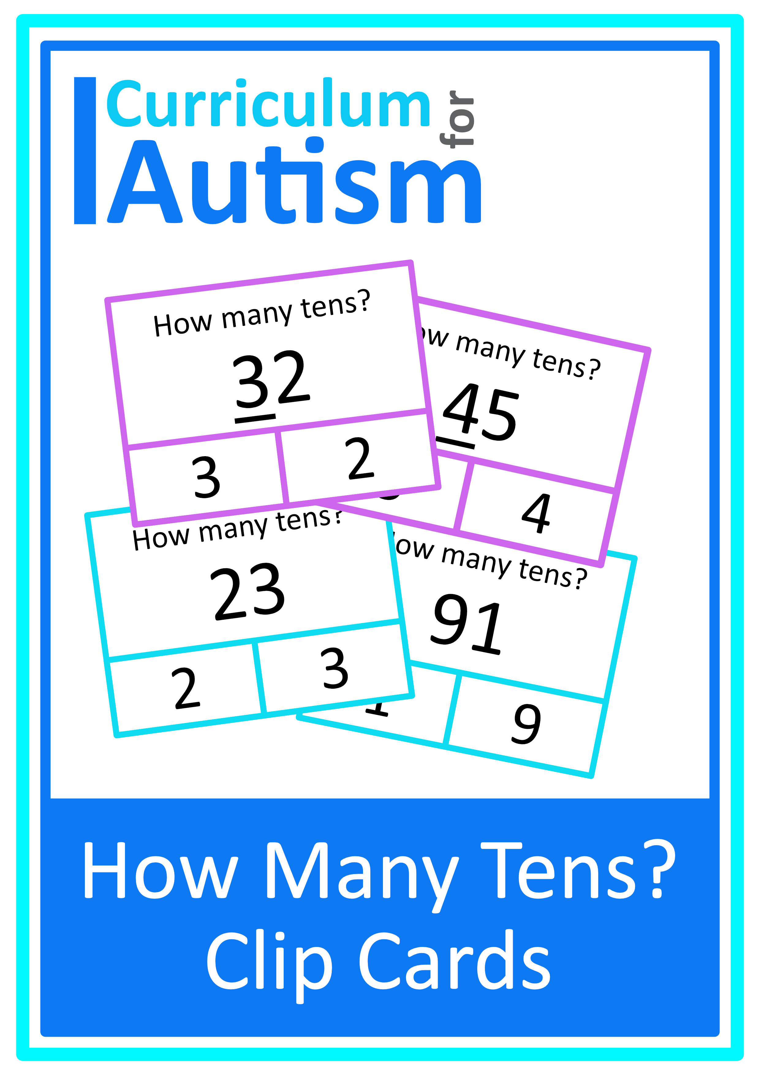 How Many Tens Clip Cards cover.jpg