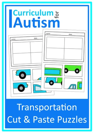 Design a Backpack Cut & Paste Craft Autism Special Education Classroom ...