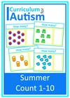 Autism & Special Education Math Worksheets, Cards & Activities for ...