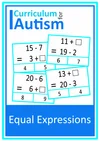 Number Line Subtract within 20 Worksheets Autism Special Education ...