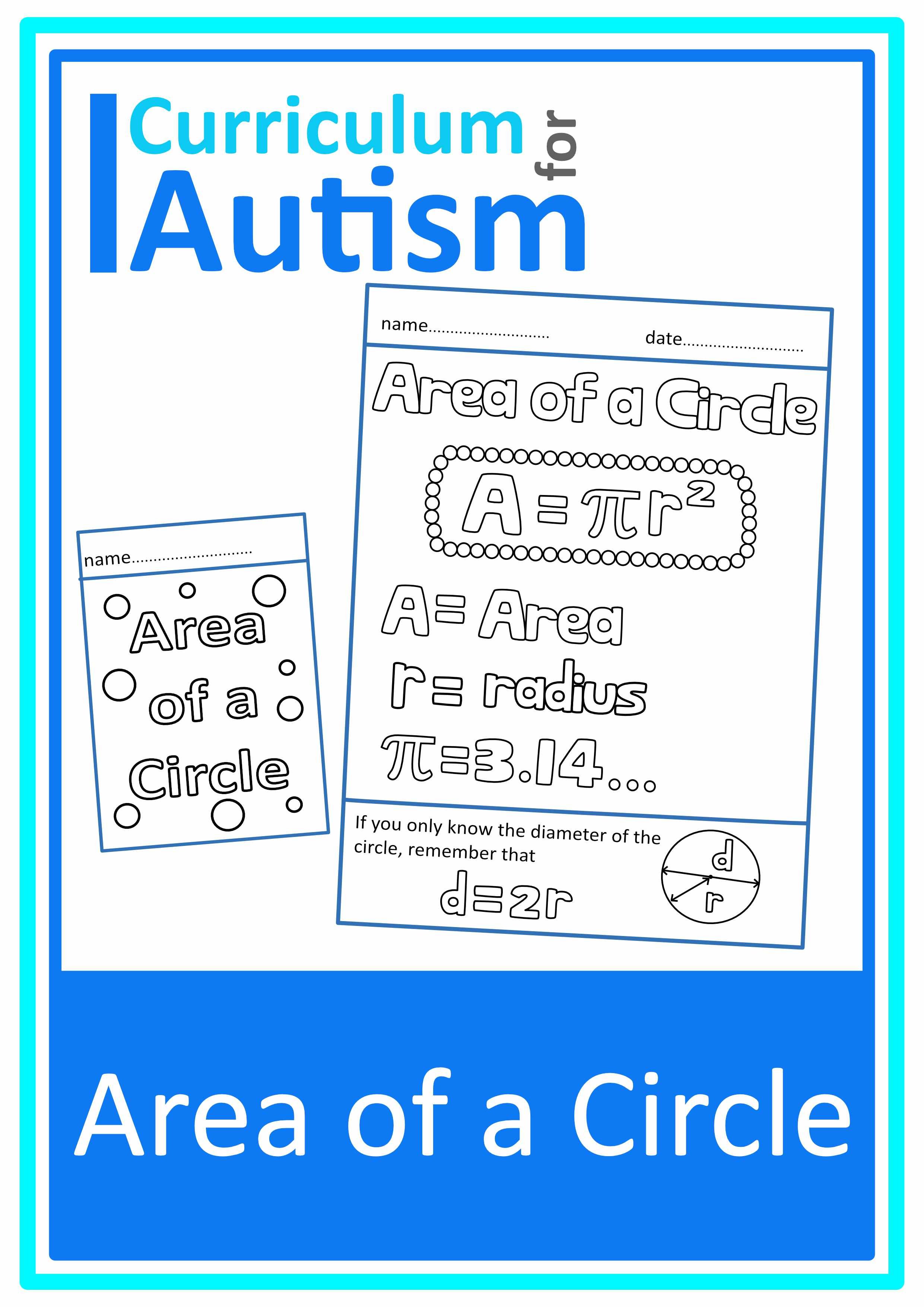 area of a circle doodle sheets + mini book cover.jpg