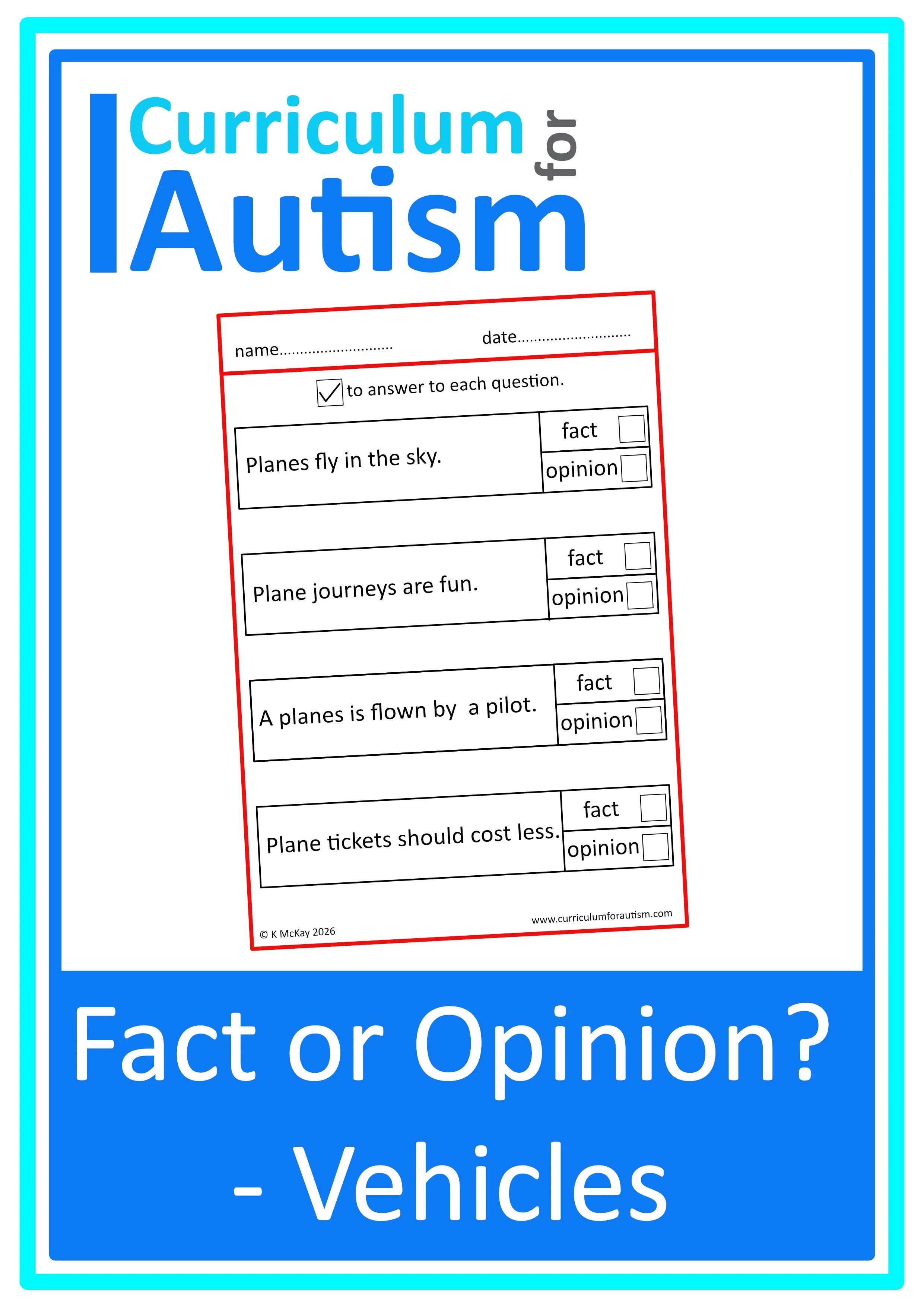 fact or opinion vehicles wsh cover.jpg