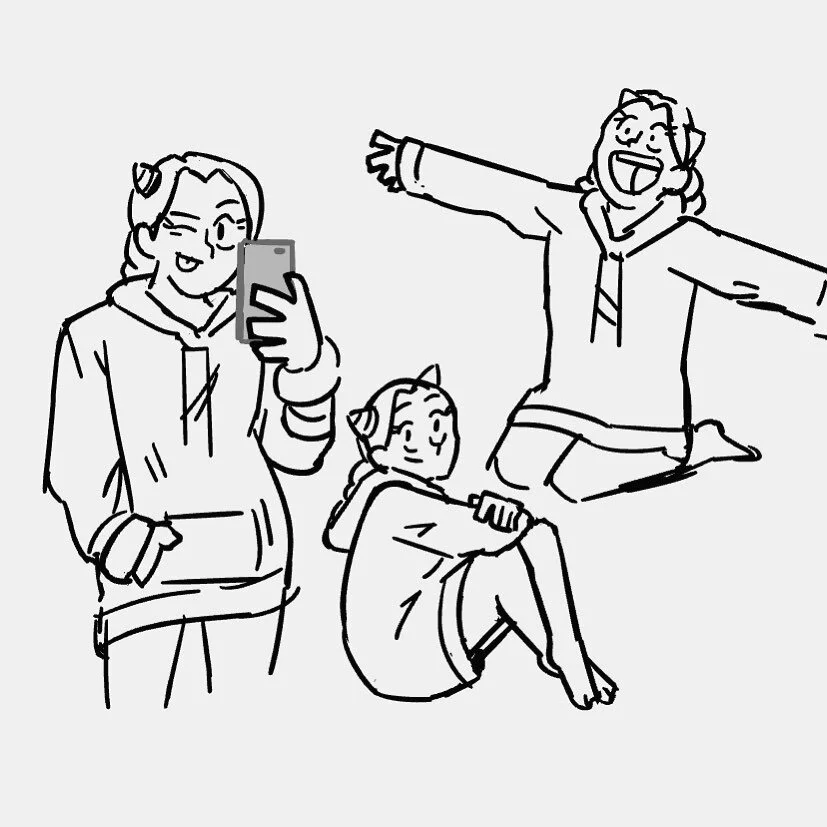 ~bIG sWeAtShIrt~ 

#animatorsofinstagram #storyboardartists #oversizedhoodie #cutefits #boyfriendhoodie #sketchdrawing