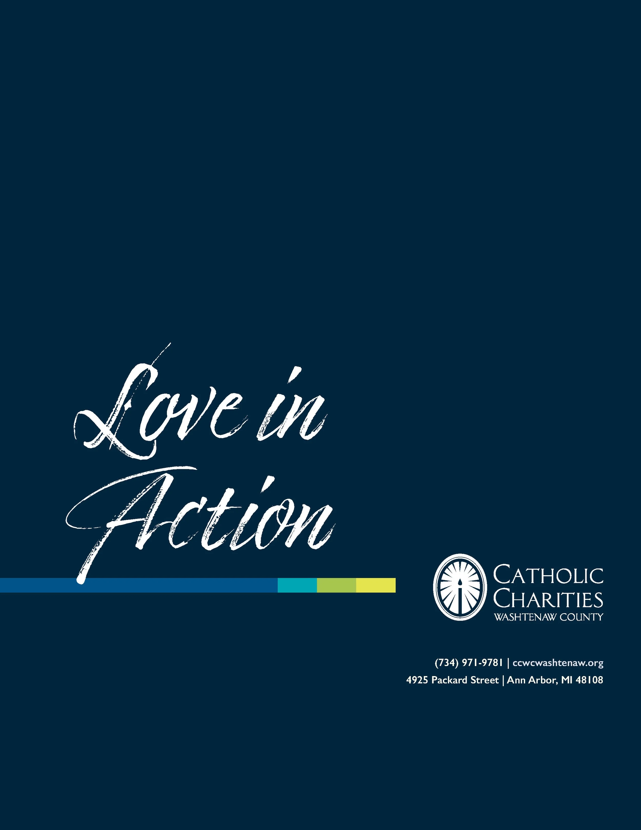 Catholic Charities: Annual Report & Rebrand