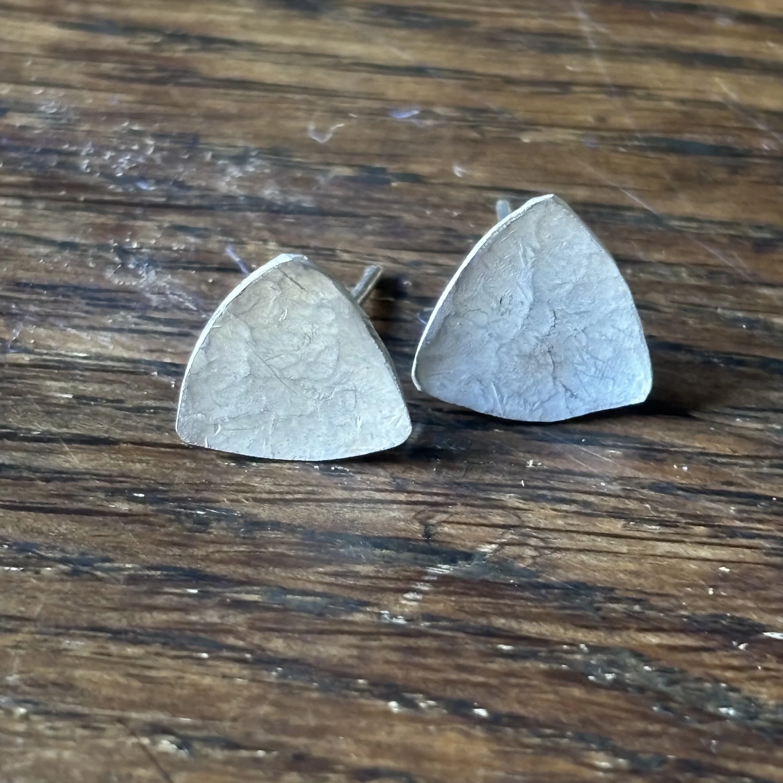 hammered  domed triangle