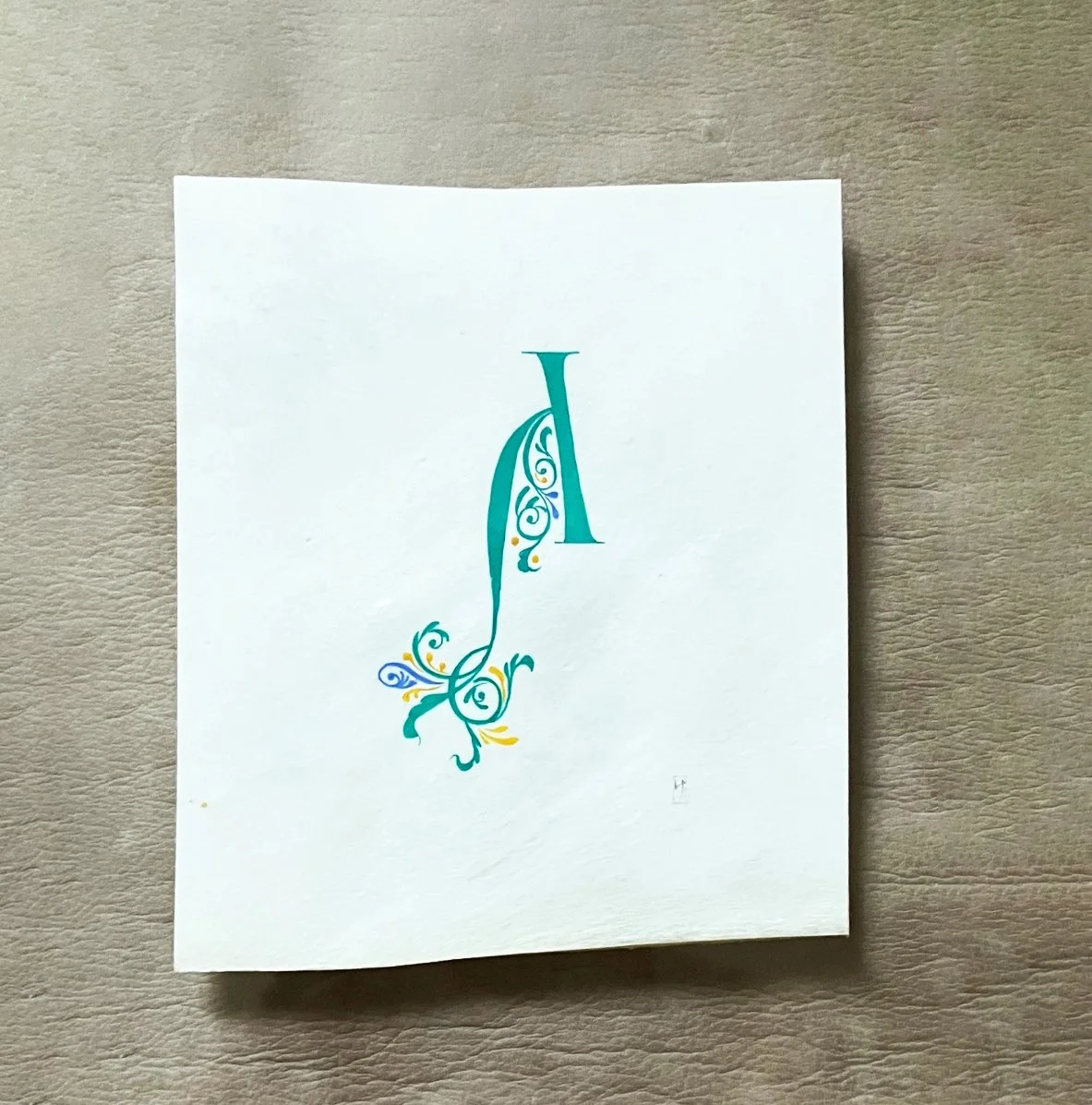 letter 'A'