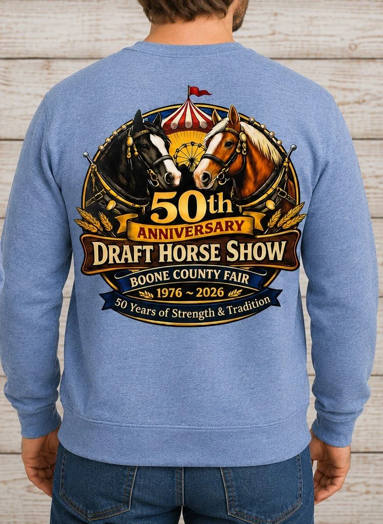 50th Anniversary Draft Horse Show Crewneck