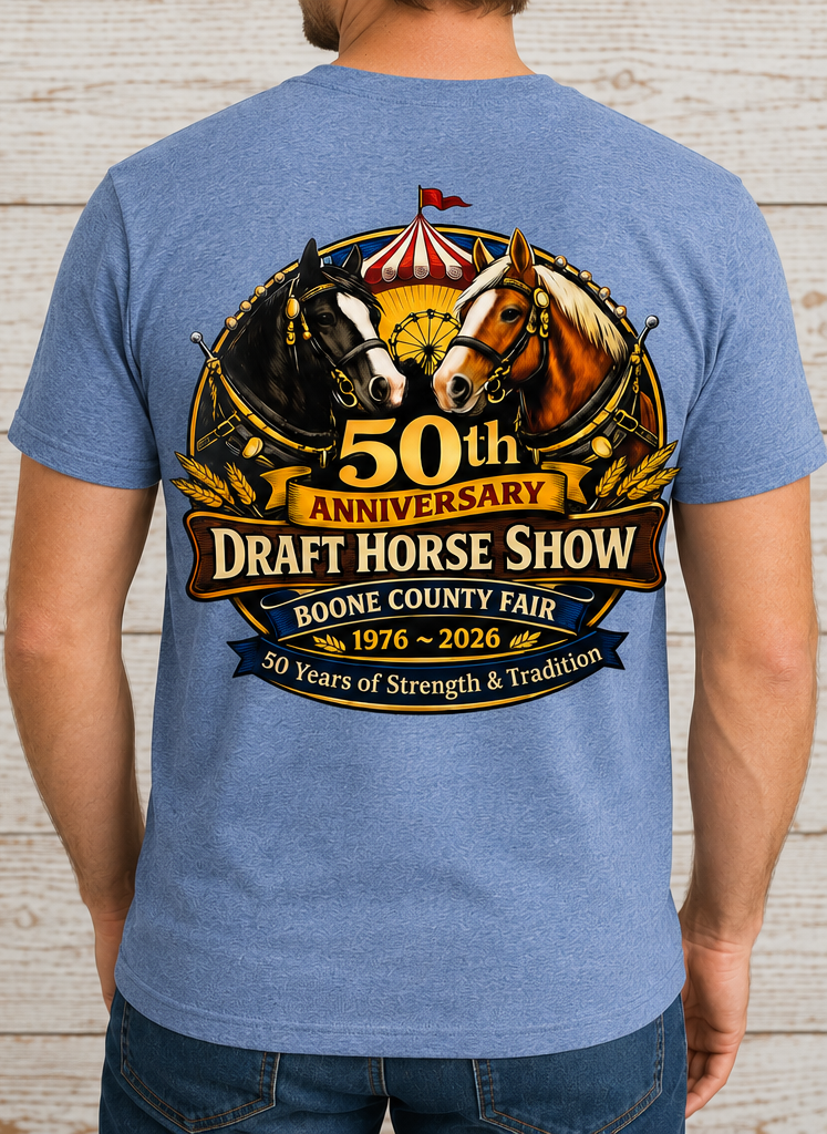 50th Anniversary Draft Horse Show T-Shirt