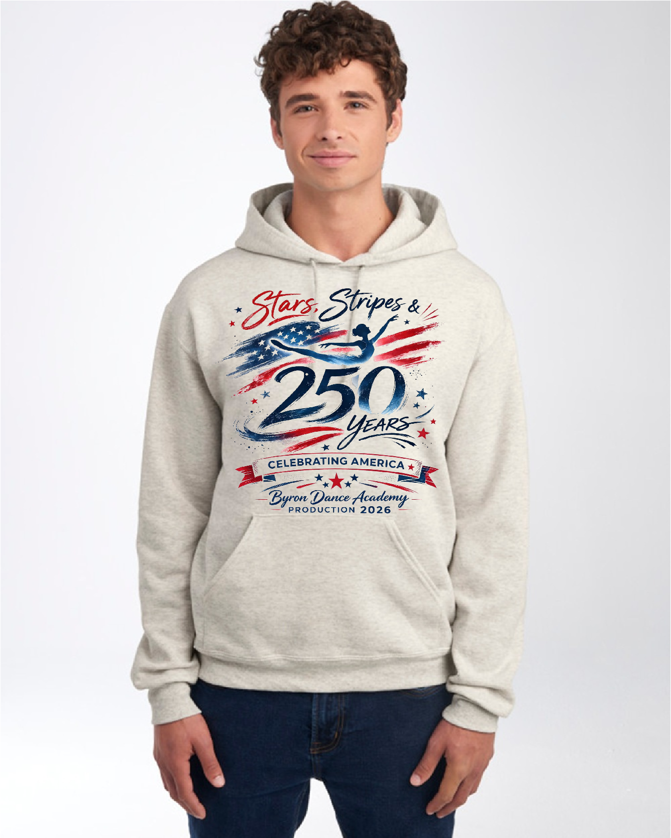 BDA Production Hooded Sweatshirt