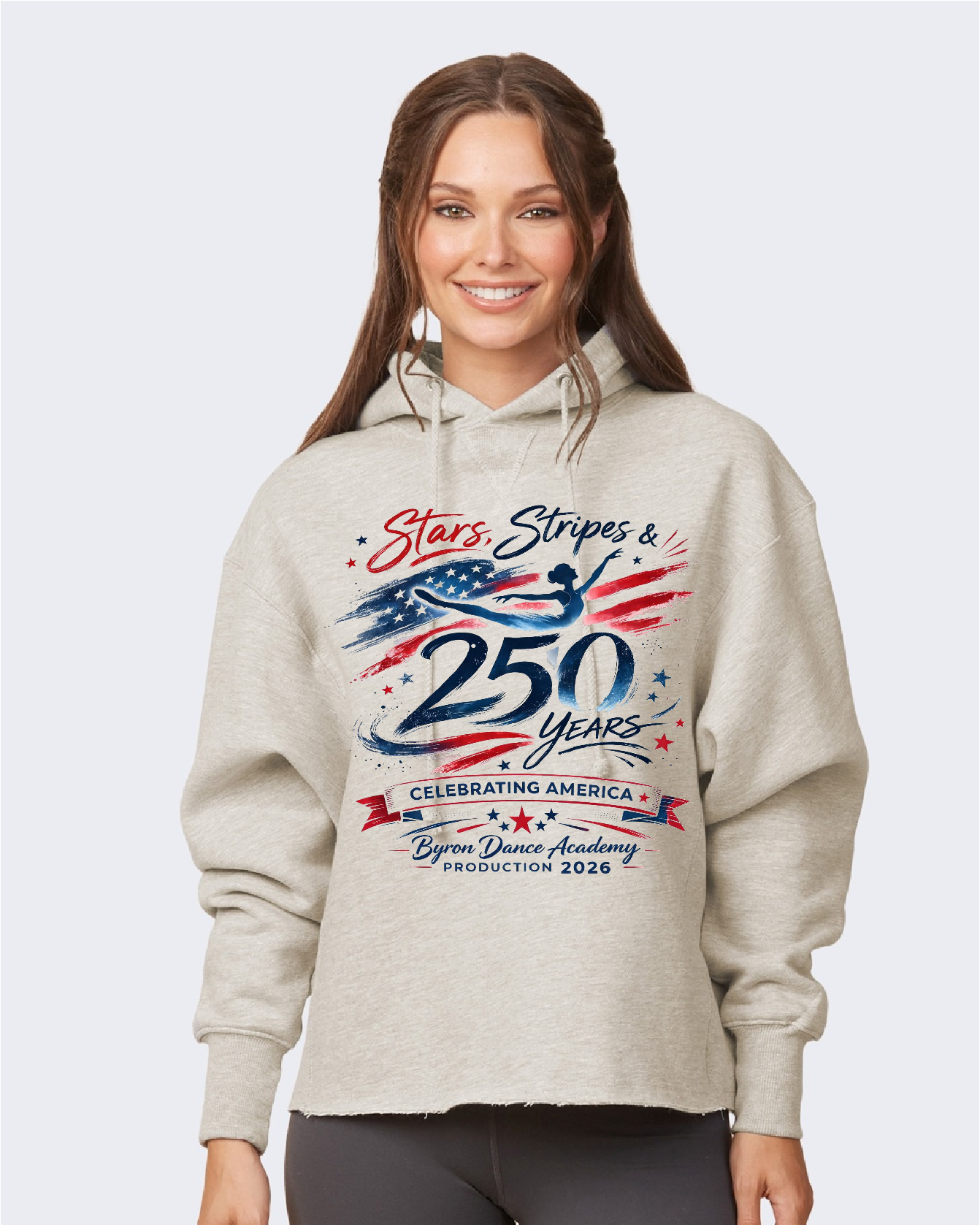 BDA Production Hooded Sweatshirt