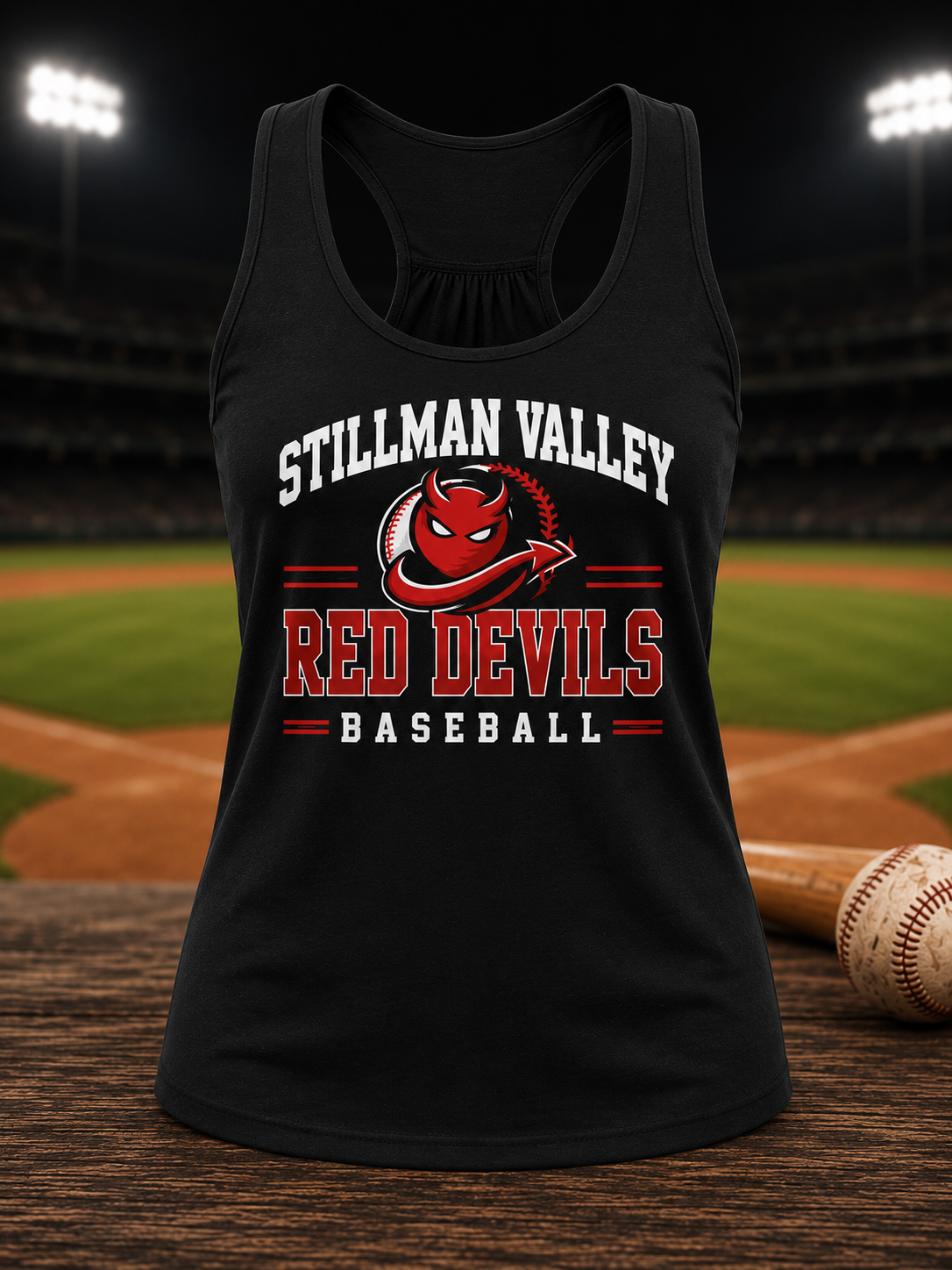 SV Red Devils Baseball Tank