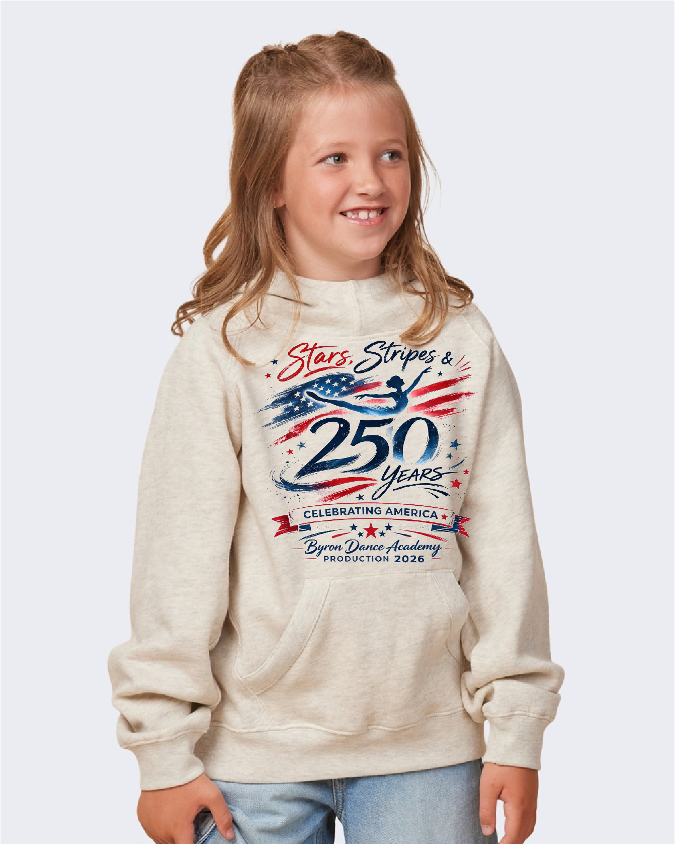 BDA Production Hooded Sweatshirt