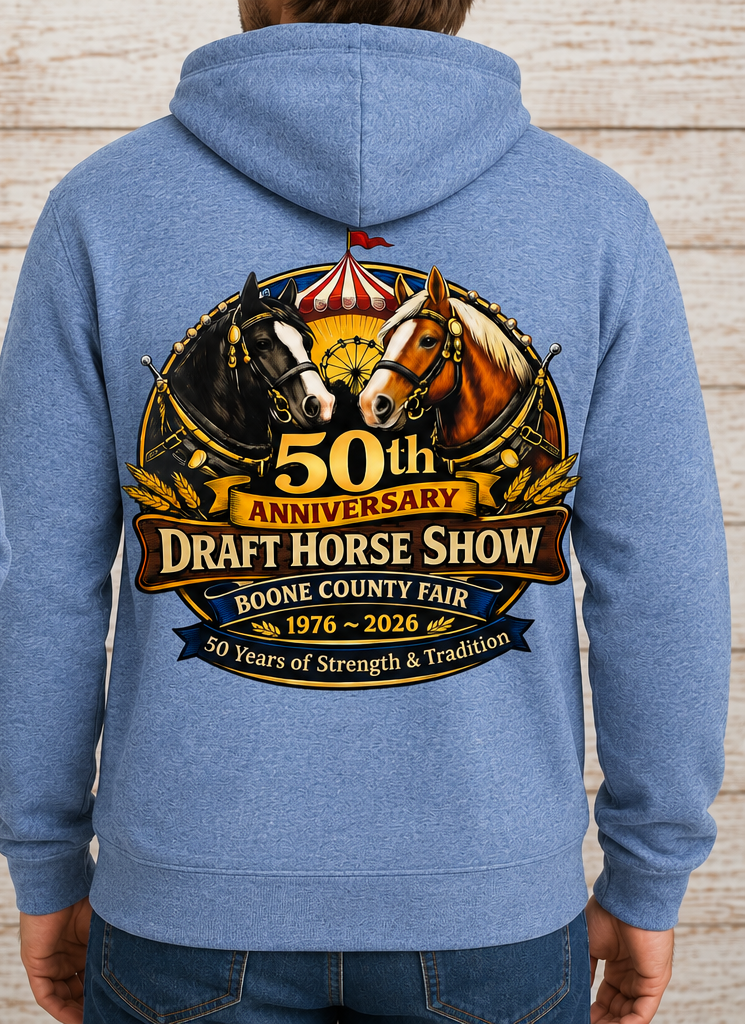 50th Anniversary Draft Horse Show Sweatshirt