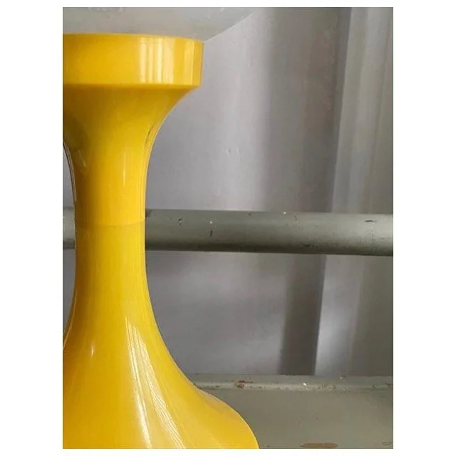 &ldquo;Hello Yellow&rdquo;

We all need something to look forward to. These beauties remind us of spring!

These wonderful mid-century, German Doria opaque-moon lights on vibrant yellow tulip plastic bases will brighten up any room and are available 