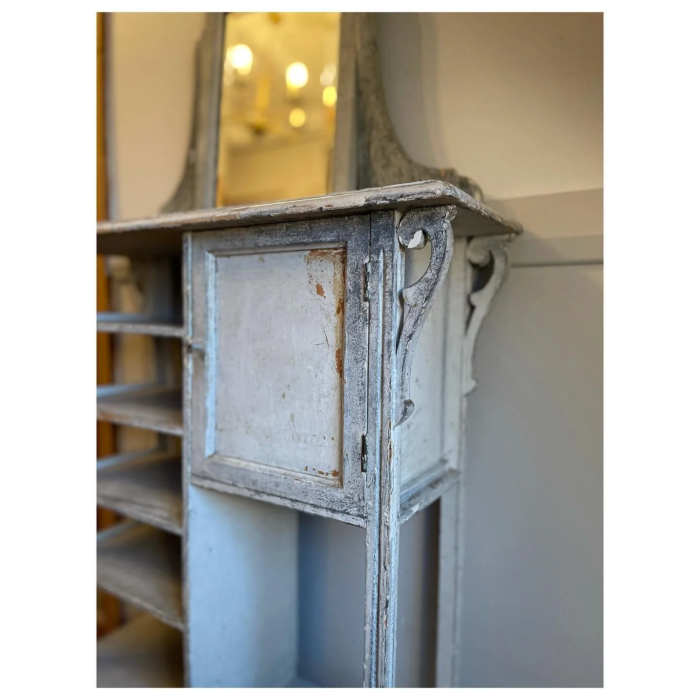 Nooks and crannies: when you need something to fit neatly into a small or narrow space. 

We found this stunning, delicate, distressed, Victorian console which is a perfect fit. 

You know when your furniture and accessories are right for your space 