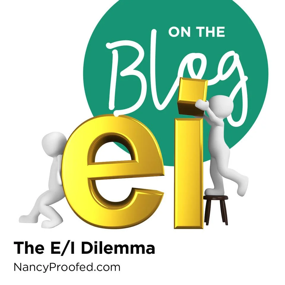 The E/I Dilemma