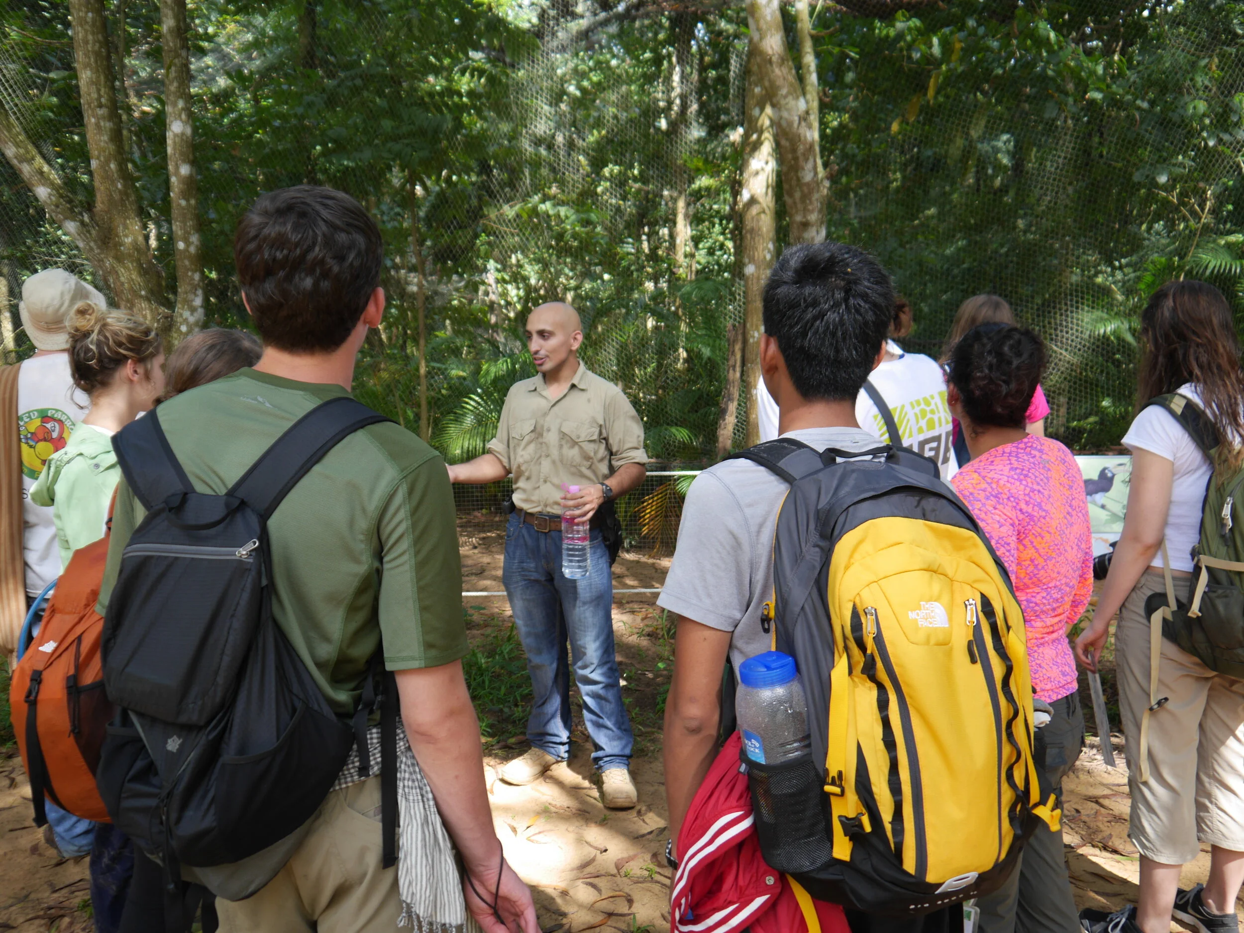 Running day 1 of a field course with an SFS study abroad group.