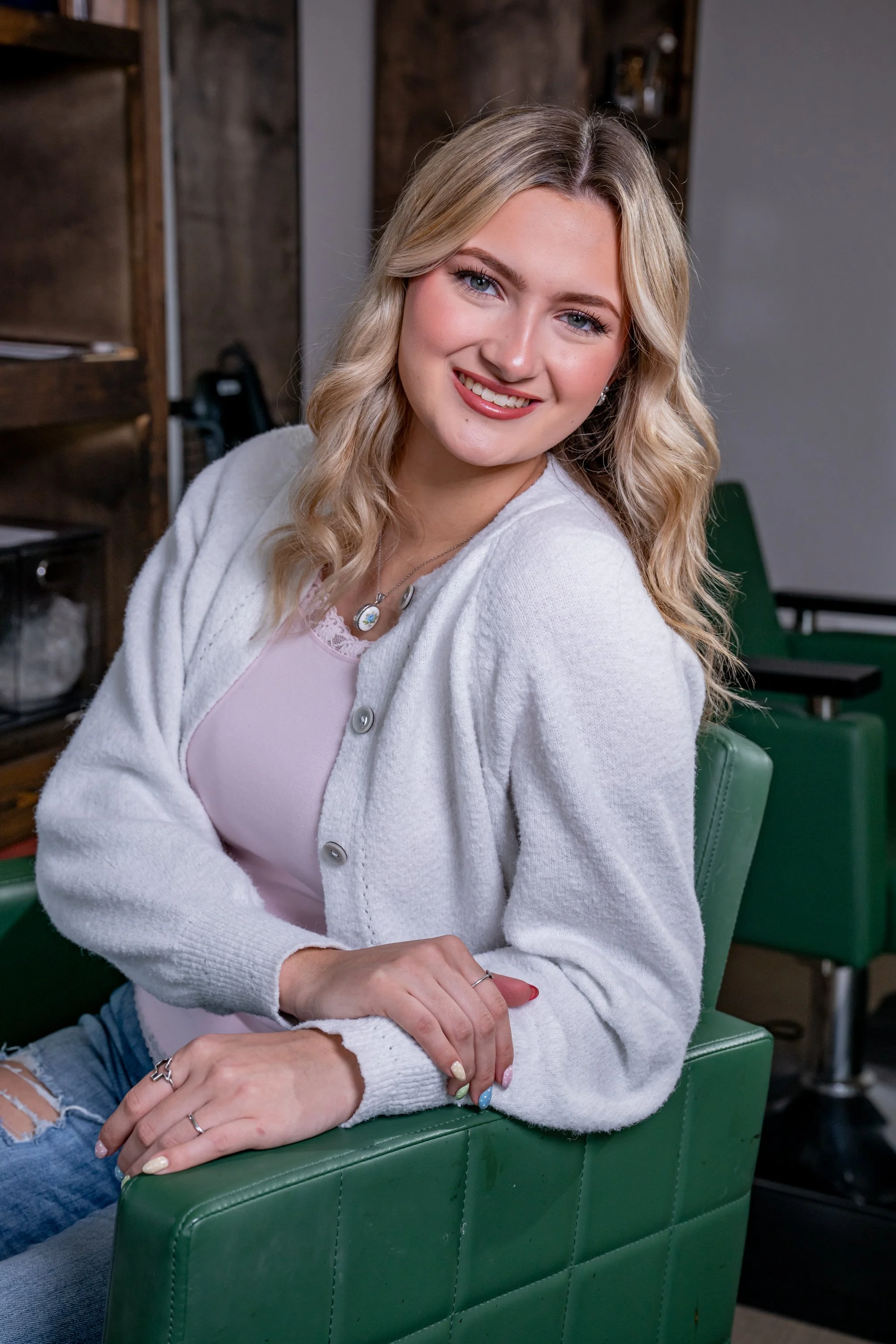 Katie Candelaria is a Hair Stylist at Moxxi Grey Salon in Colleyville, TX.  