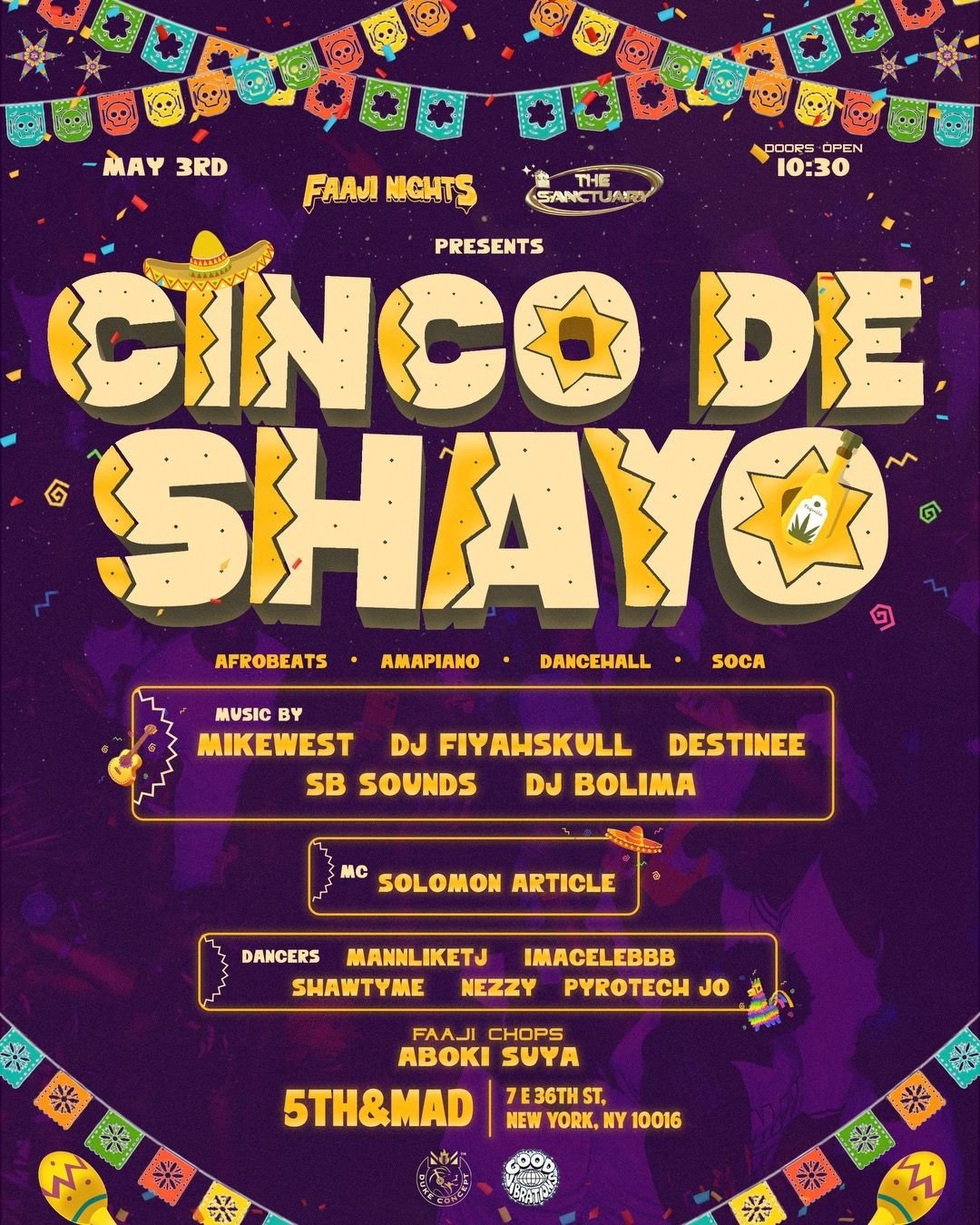 Cinco De Shayo